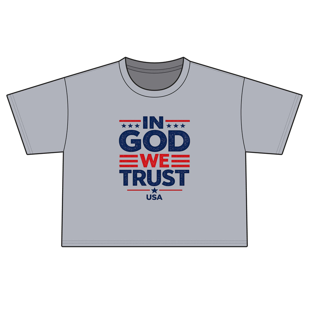In God We Trust 4th of July Women's Boxy Tee