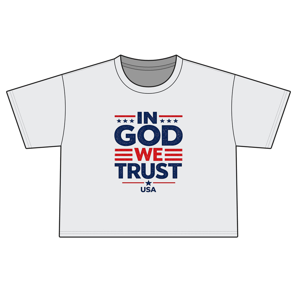 In God We Trust 4th of July Women's Boxy Tee