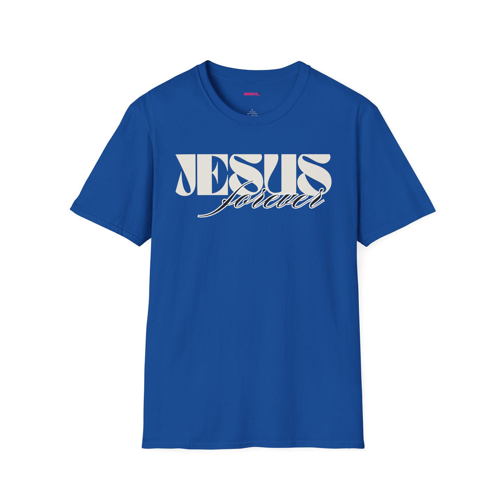 Jesus Forever Unisex T-Shirt | Comfy Casual Tee for Every Occasion, About Jesus Graphic, Classic fit