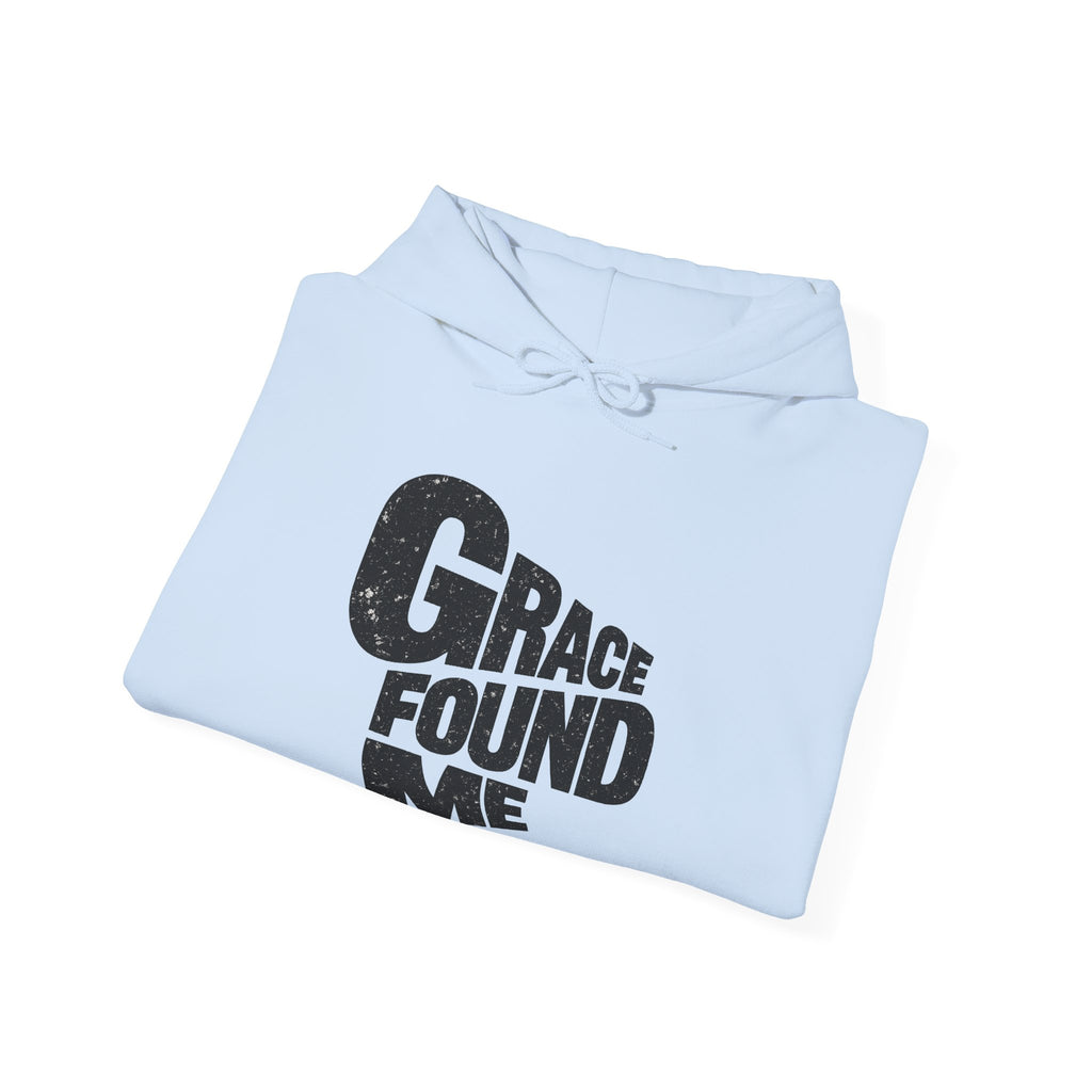 Copy of Grace Found Me Hoodie — Inspirational Christian Hoodie, Faith-Based Gift
