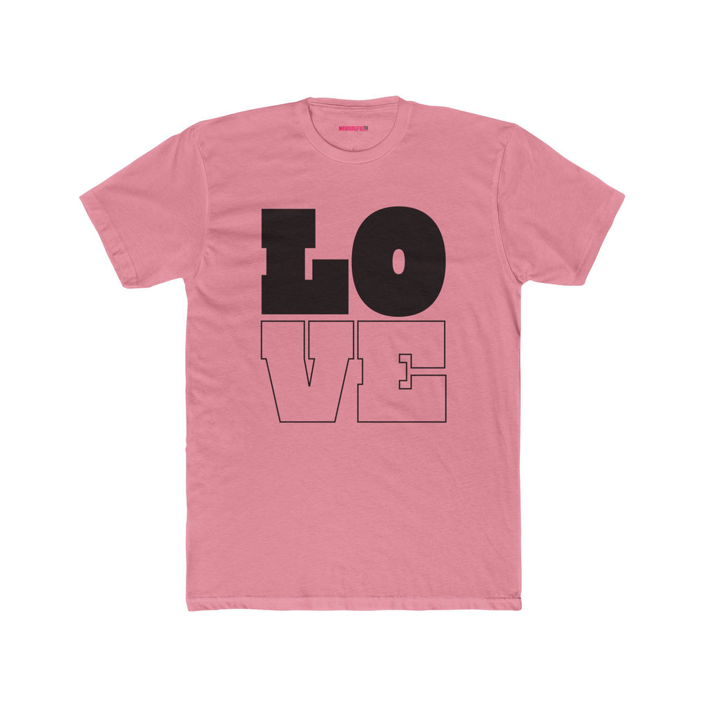 Love and Respect Matching T-shirts, Unisex Cotton Crew Tee, Casual Wear, Everyday Style, Gift for Him or Her