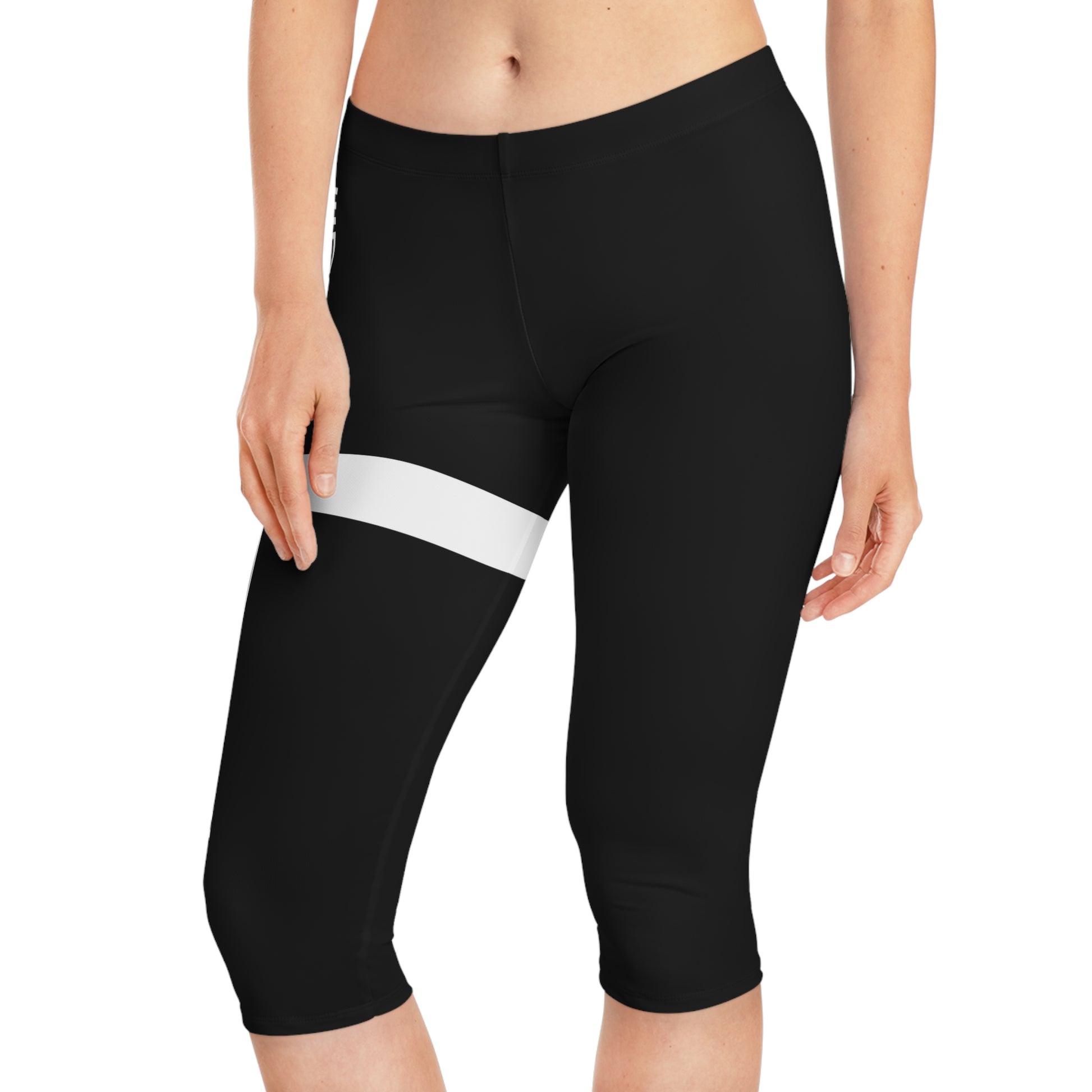Women's Love-Themed Capri Leggings - Stylish Activewear, Fitness Gear, Casual Wear, Gift for Her, Workout Leggings