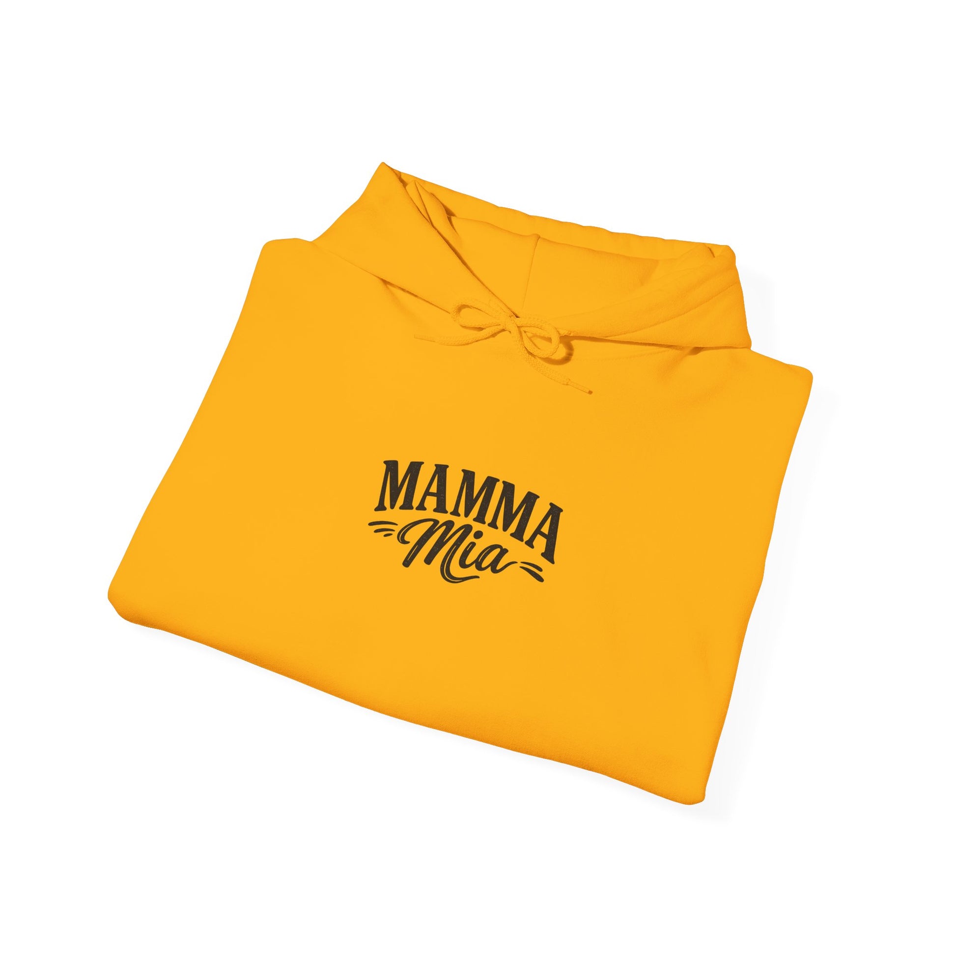 Mamma Mia Hoodie — Retro Script Mama Mother's Day Sweatshirt Gift