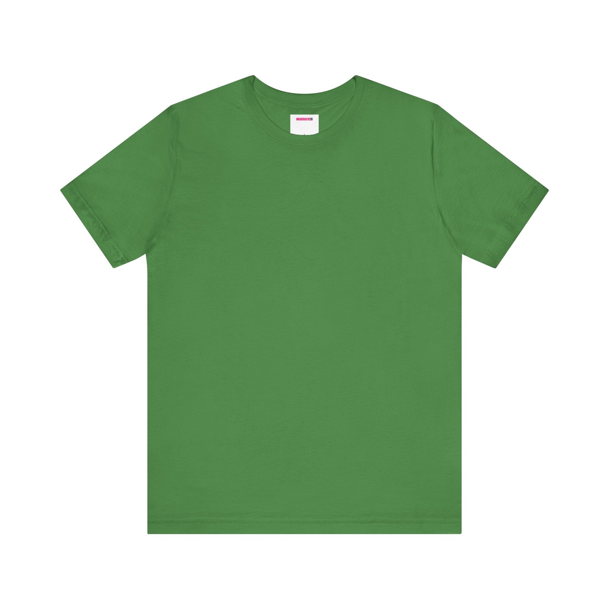 Customizable Unisex Jersey Short Sleeve Tee - Relaxed Fit Casual T-Shirt, Ideal for Everyday Wear, Perfect for Gifts, Festivals, and Celebrations
