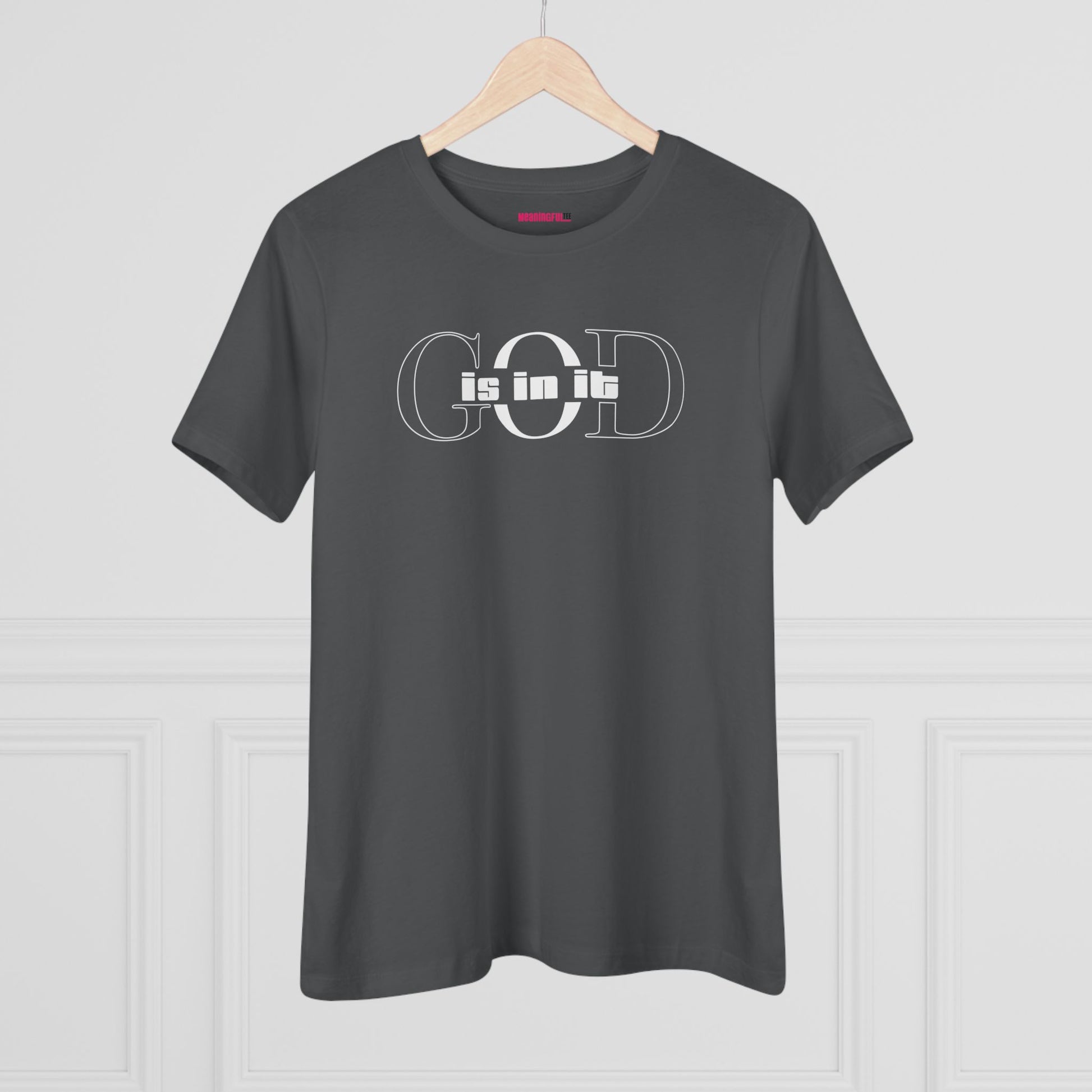 Women's Cotton Tee, Faith-Based T-Shirt, Casual Everyday Wear, Graphic Tee for Women, Spiritual Gift, Comfortable Outfit