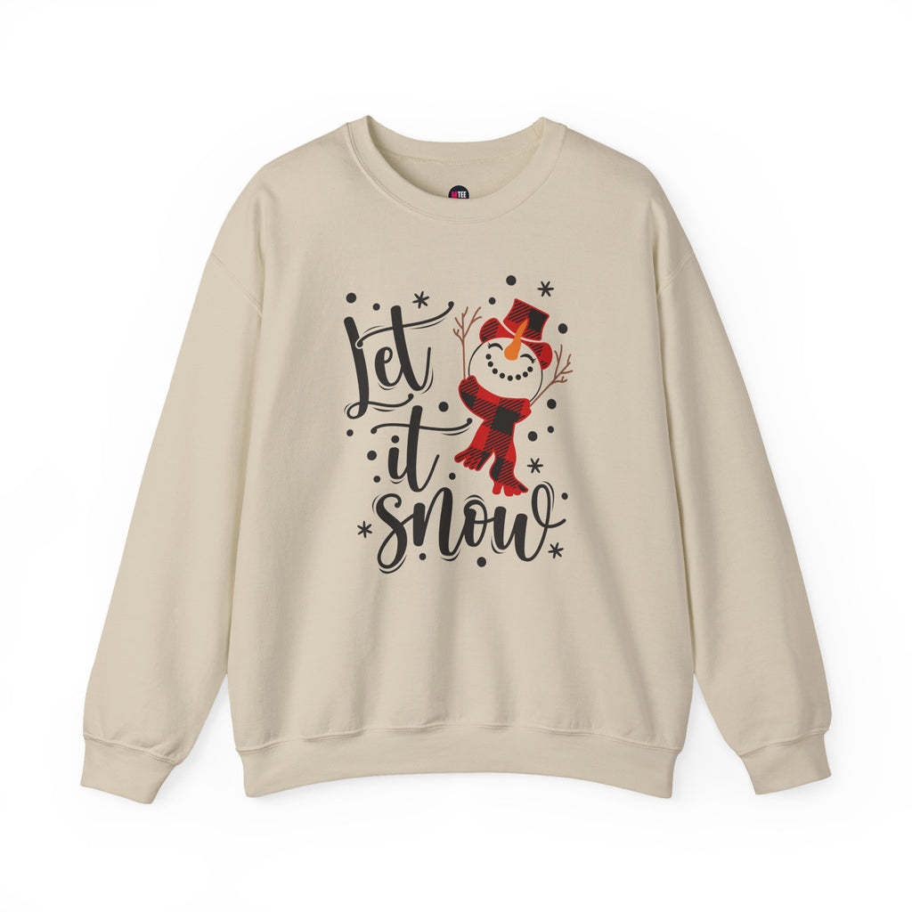 Let It Snow Sweatshirt for Cozy Winter Fun