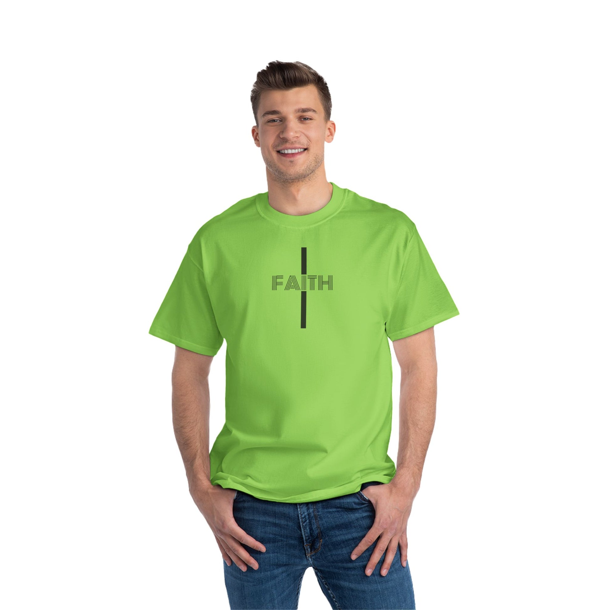 Faith-Inspired Short-Sleeve T-Shirt, Inspirational Tee, Casual Wear, Christian Apparel, Gift for Believers, Faith-Based Clothing