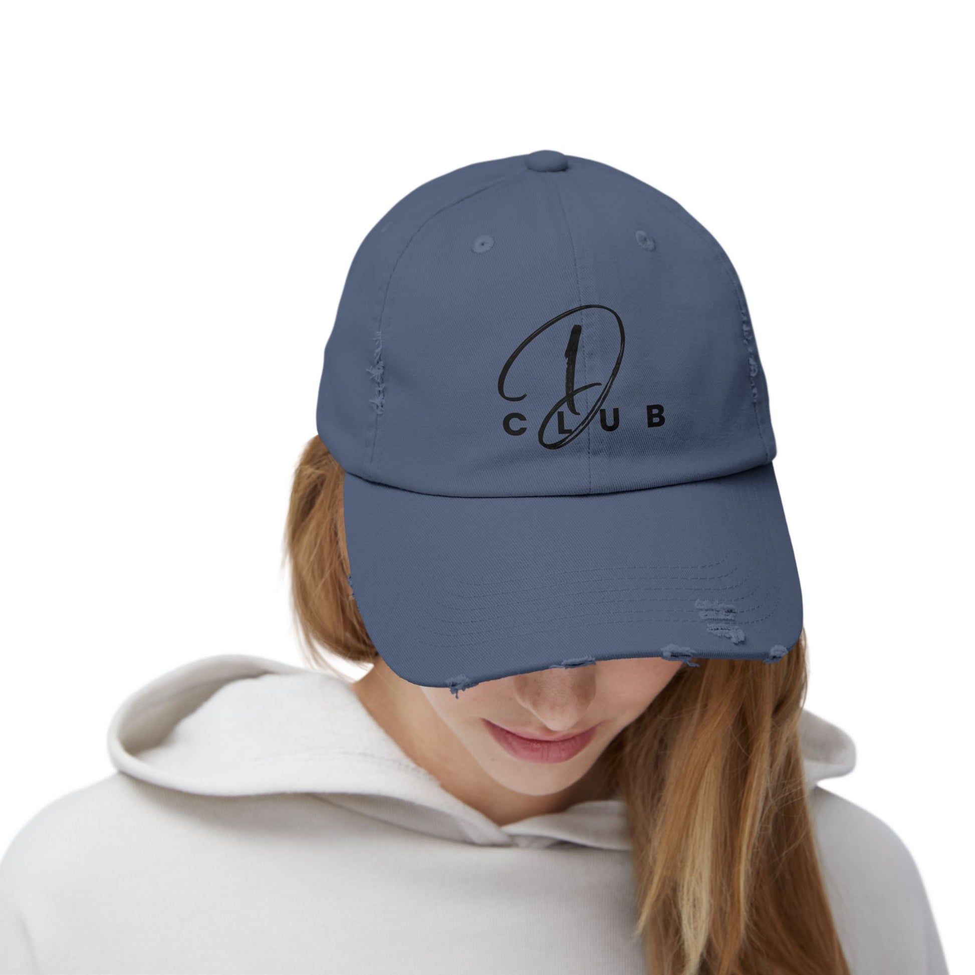 Unisex Distressed Cap, D Club style, Casual Wear, Gift for Friends, Everyday [...]