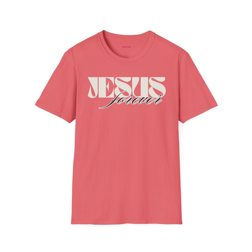 Jesus Forever Unisex T-Shirt | Comfy Casual Tee for Every Occasion, About Jesus Graphic, Classic fit