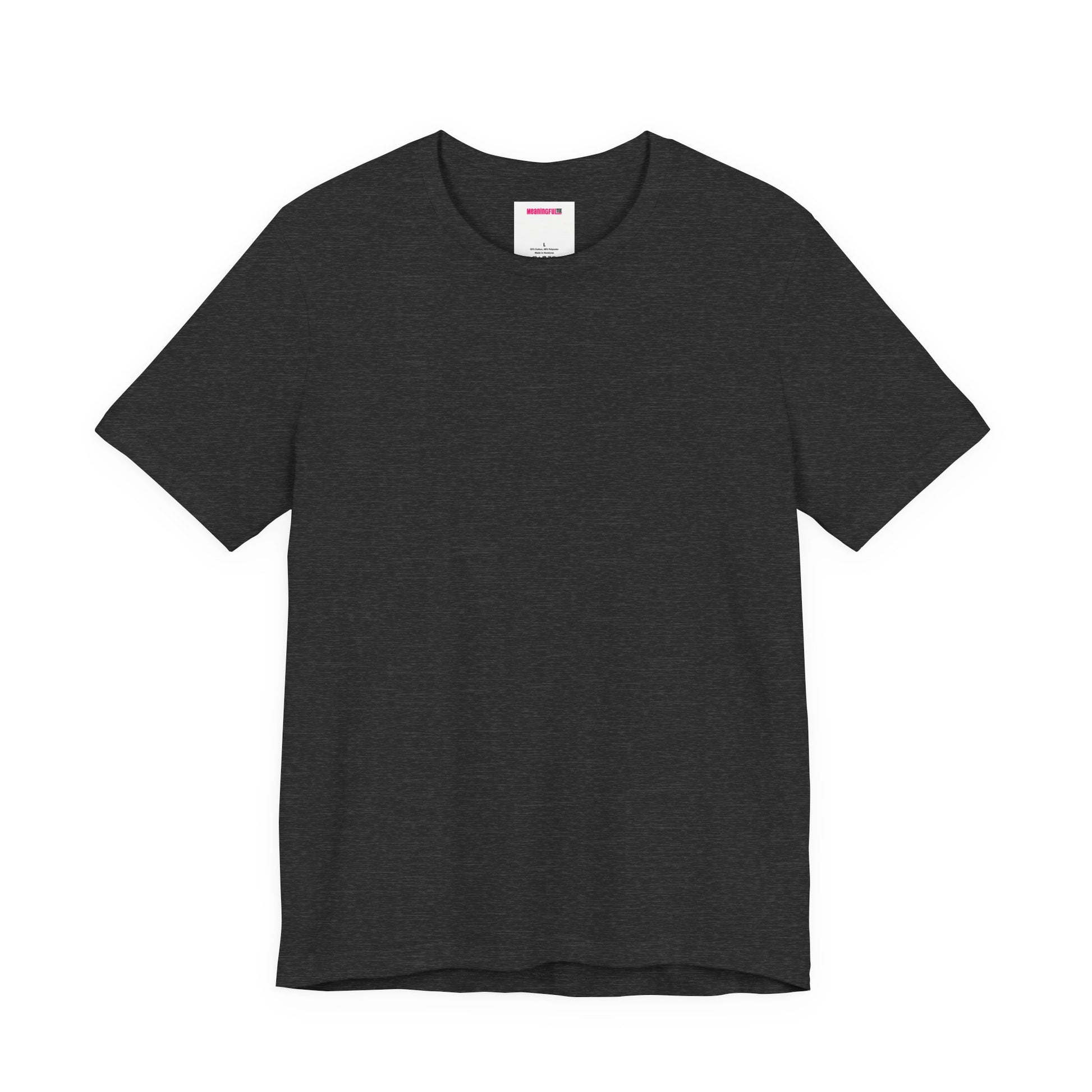 Customizable Unisex Jersey Short Sleeve Tee - Relaxed Fit Casual T-Shirt, Ideal for Everyday Wear, Perfect for Gifts, Festivals, and Celebrations