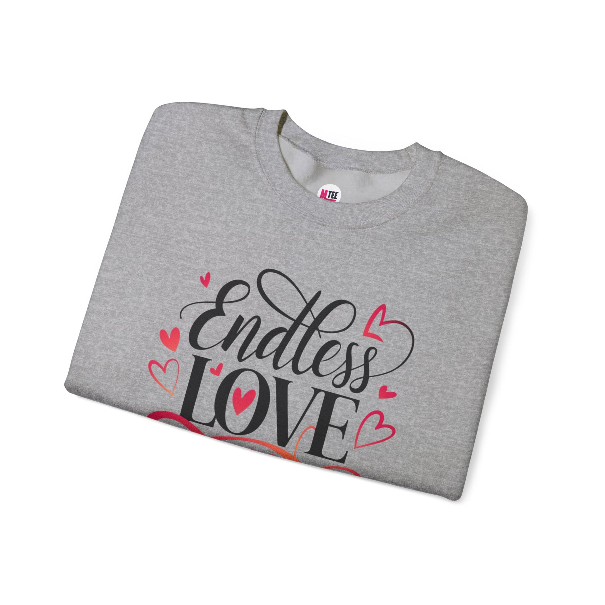 Endless Love Sweatshirt, Cozy Gift for Couples, Romantic Crewneck, Cute Love Sweatshirt, Comfortable Casual Wear, Gift for her