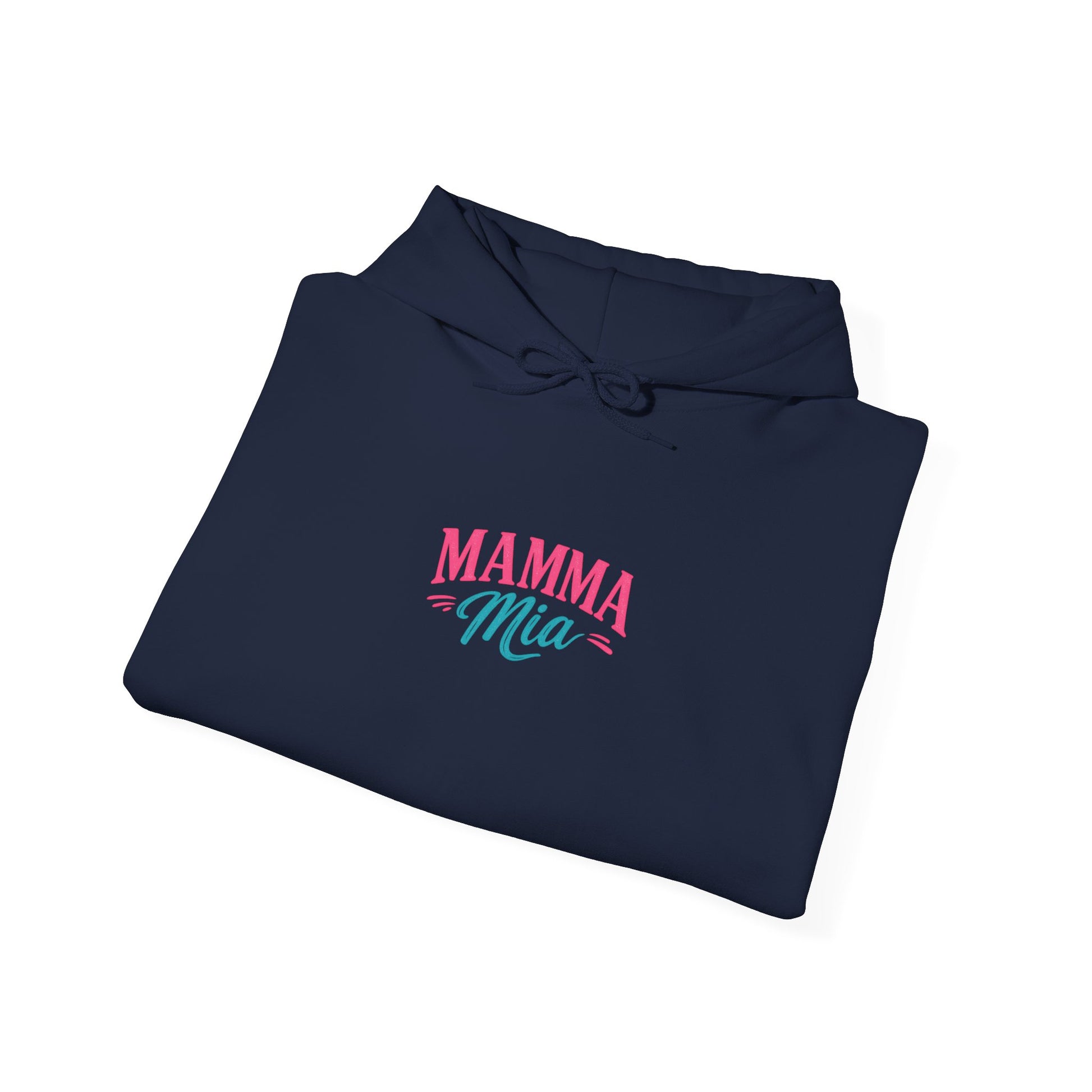Mamma Mia Hoodie — Retro Script Mama Mother's Day Sweatshirt Gift