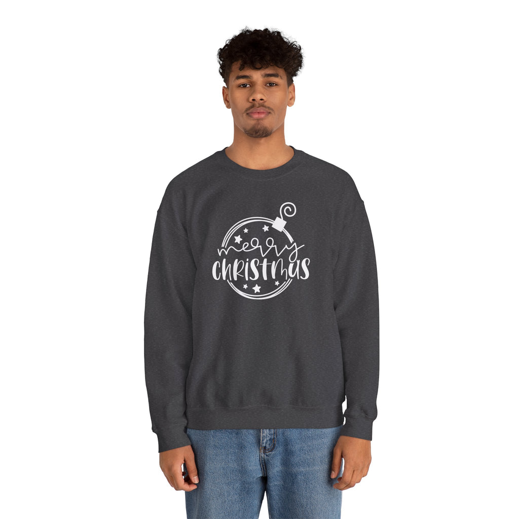 Merry Christmas Crewneck Sweatshirt - Holiday Graphic