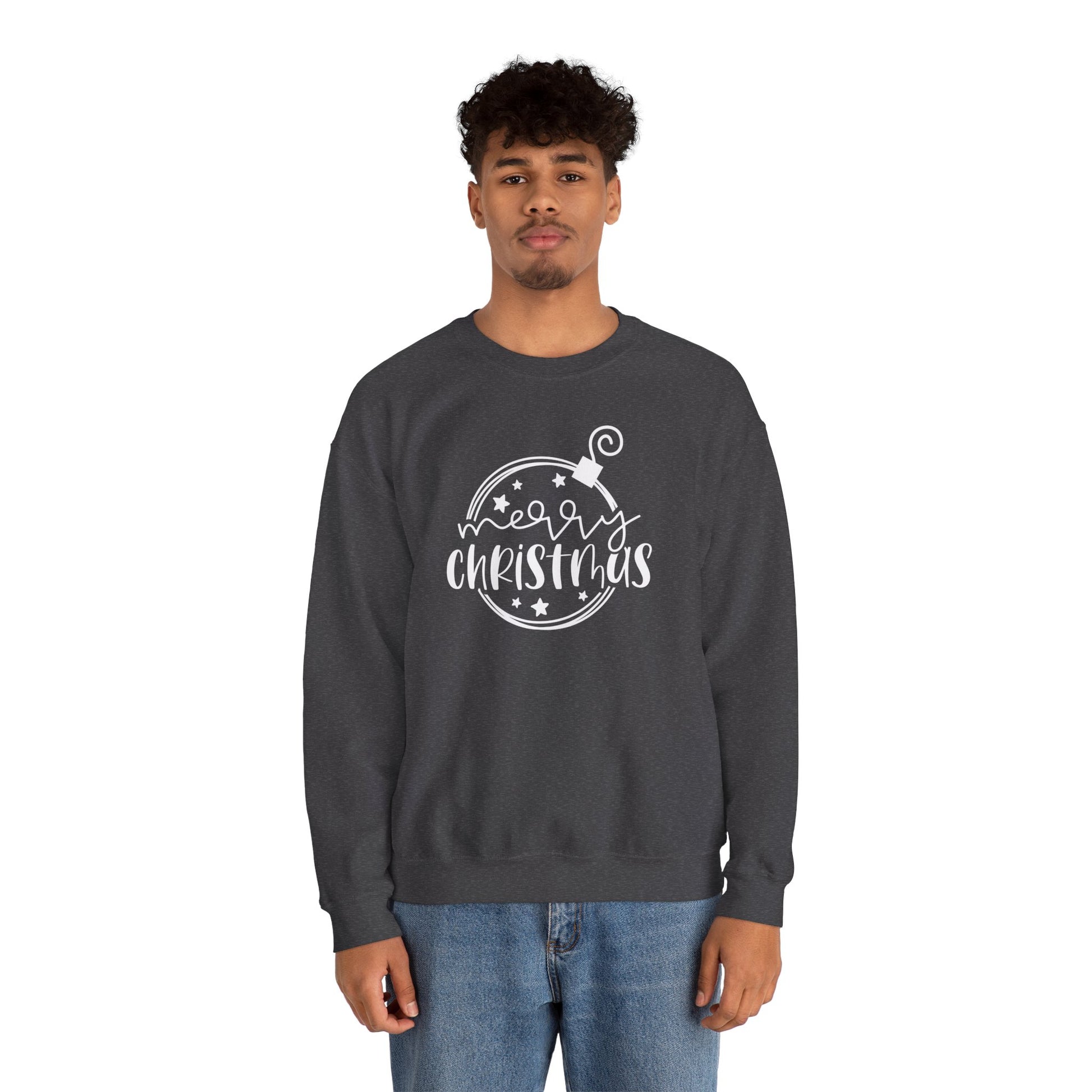 Merry Christmas Crewneck Sweatshirt - Holiday Graphic