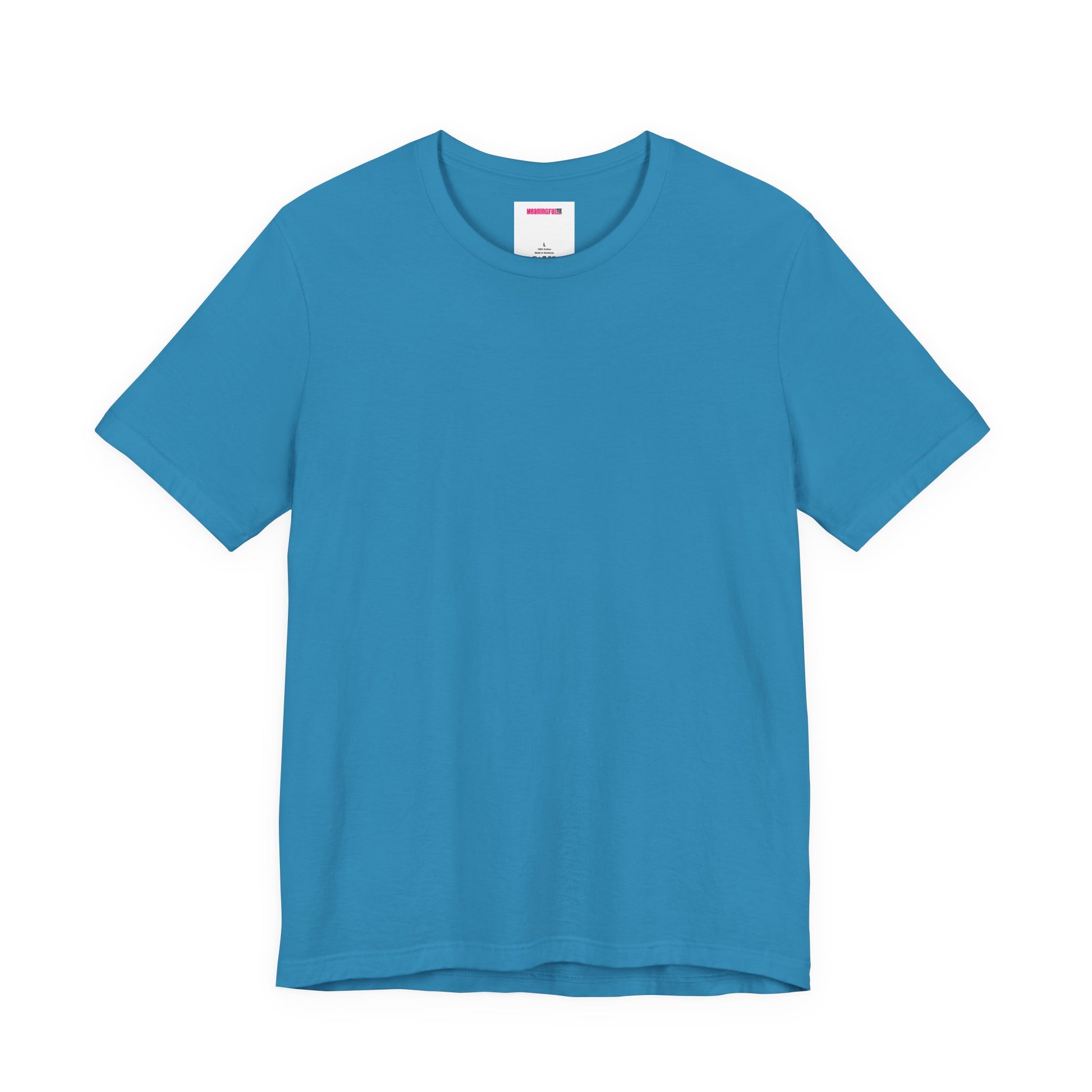 Customizable Unisex Jersey Short Sleeve Tee - Relaxed Fit Casual T-Shirt, Ideal for Everyday Wear, Perfect for Gifts, Festivals, and Celebrations