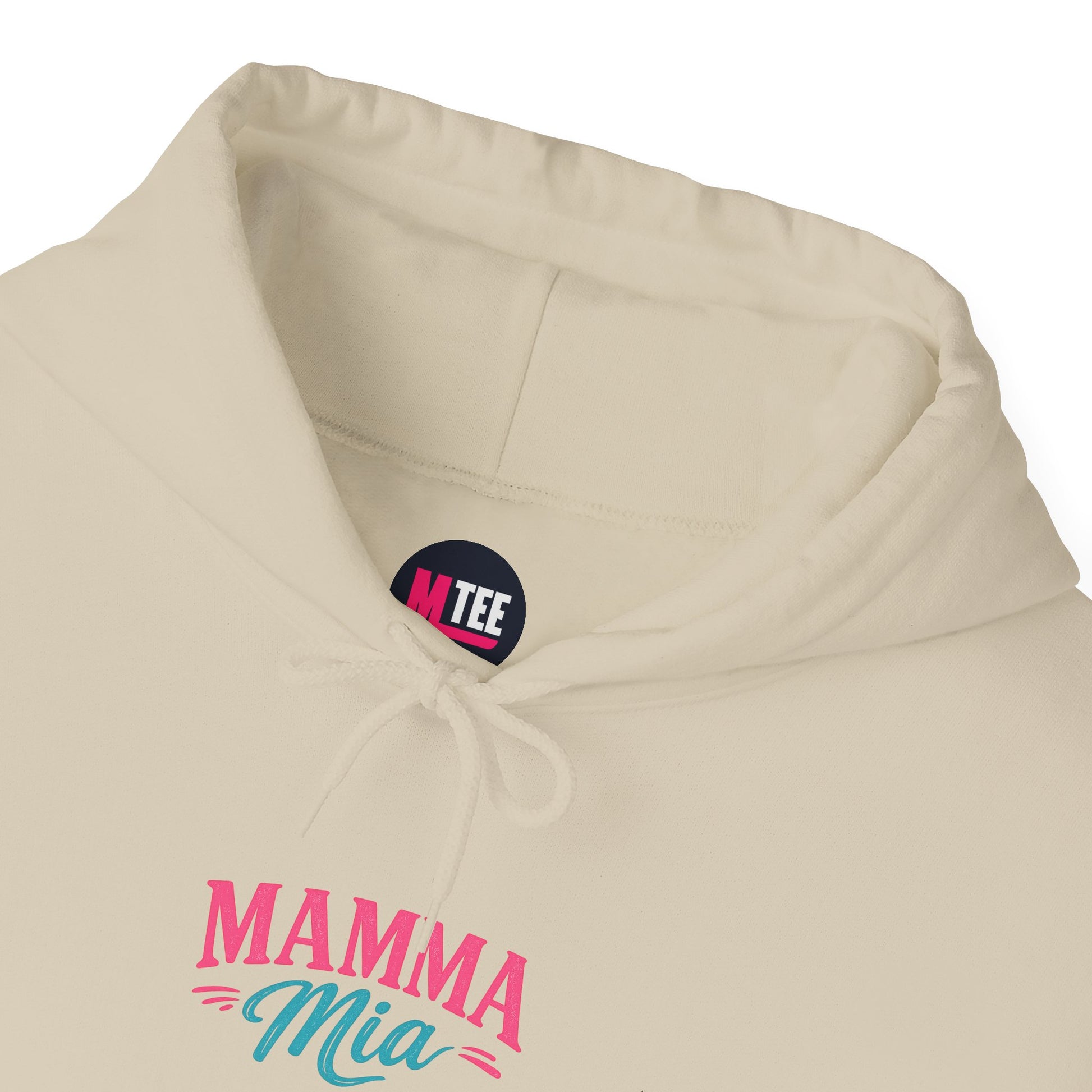 Mamma Mia Hoodie — Retro Script Mama Mother's Day Sweatshirt Gift