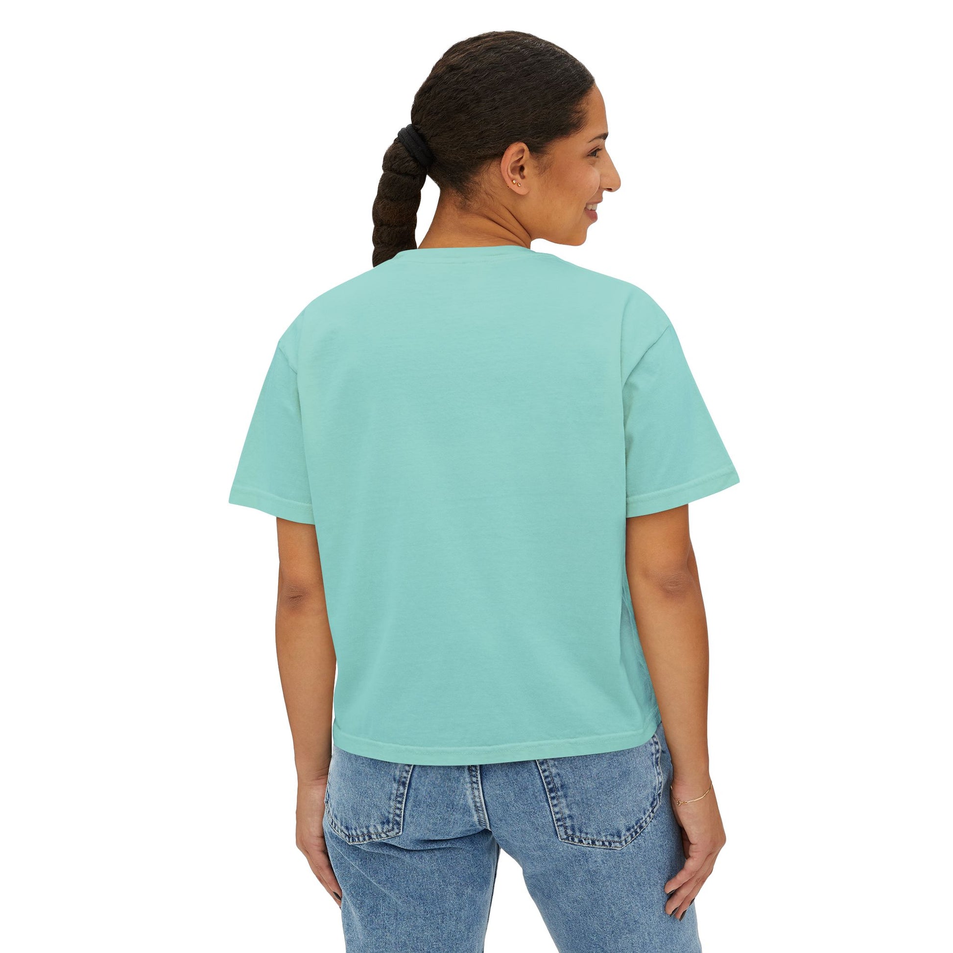 Women's Boxy Love Tee | Affirmation Top, Self-Care Gift, Cozy Casual Wear, Birthday Gift, Positive Vibes
