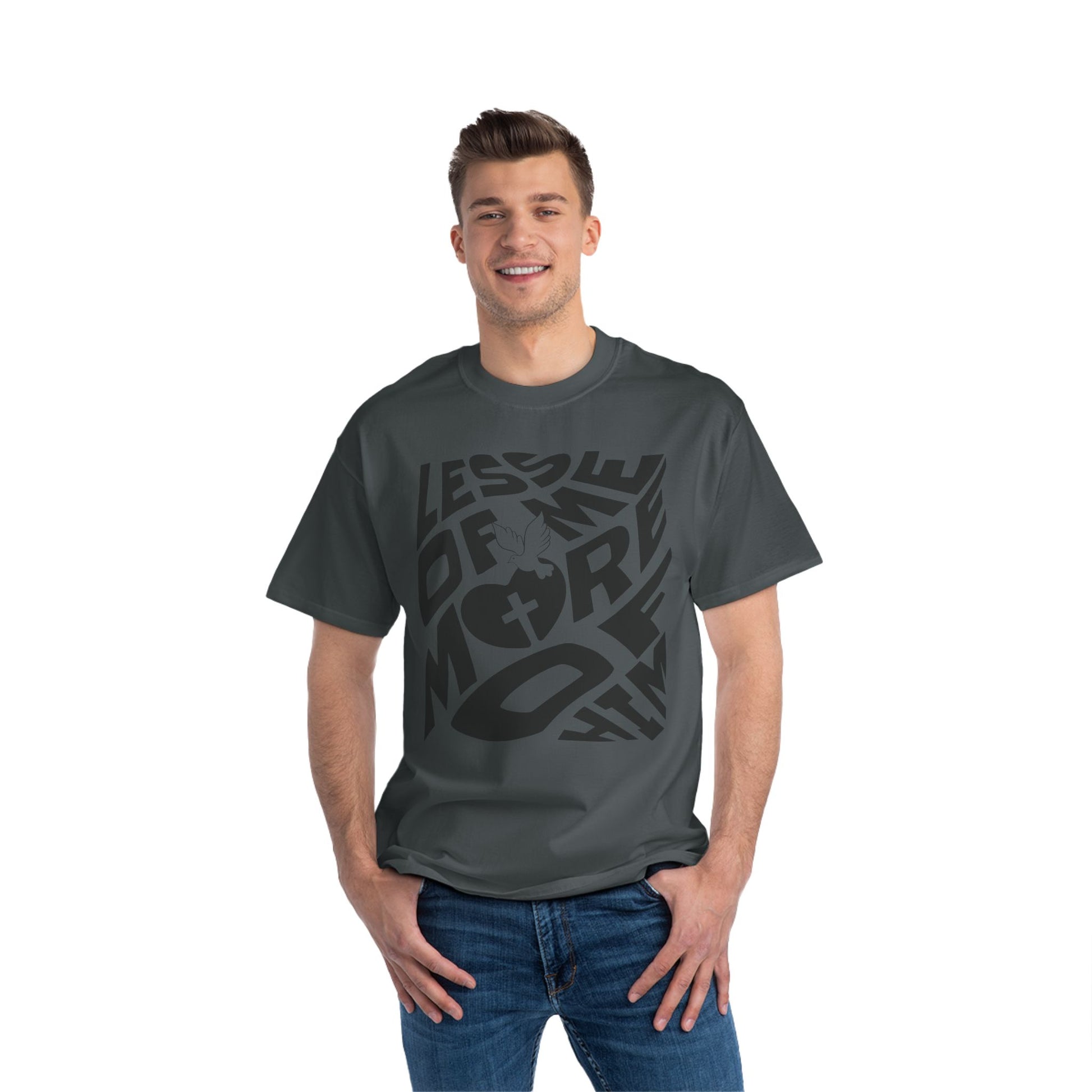 Beefy-T Short-Sleeve T-Shirt, Faith-based T-shirt, Unisex Oversize Tee, For all occasion