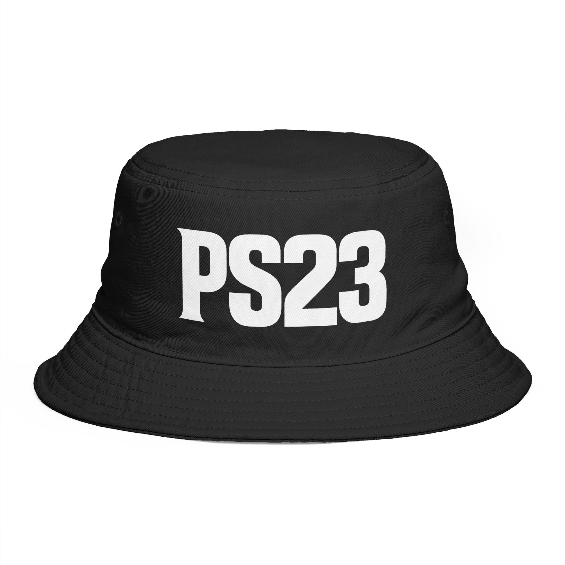 PS23, Psalm 23 Bucket Hat — Retro Streetwear Logo Hat