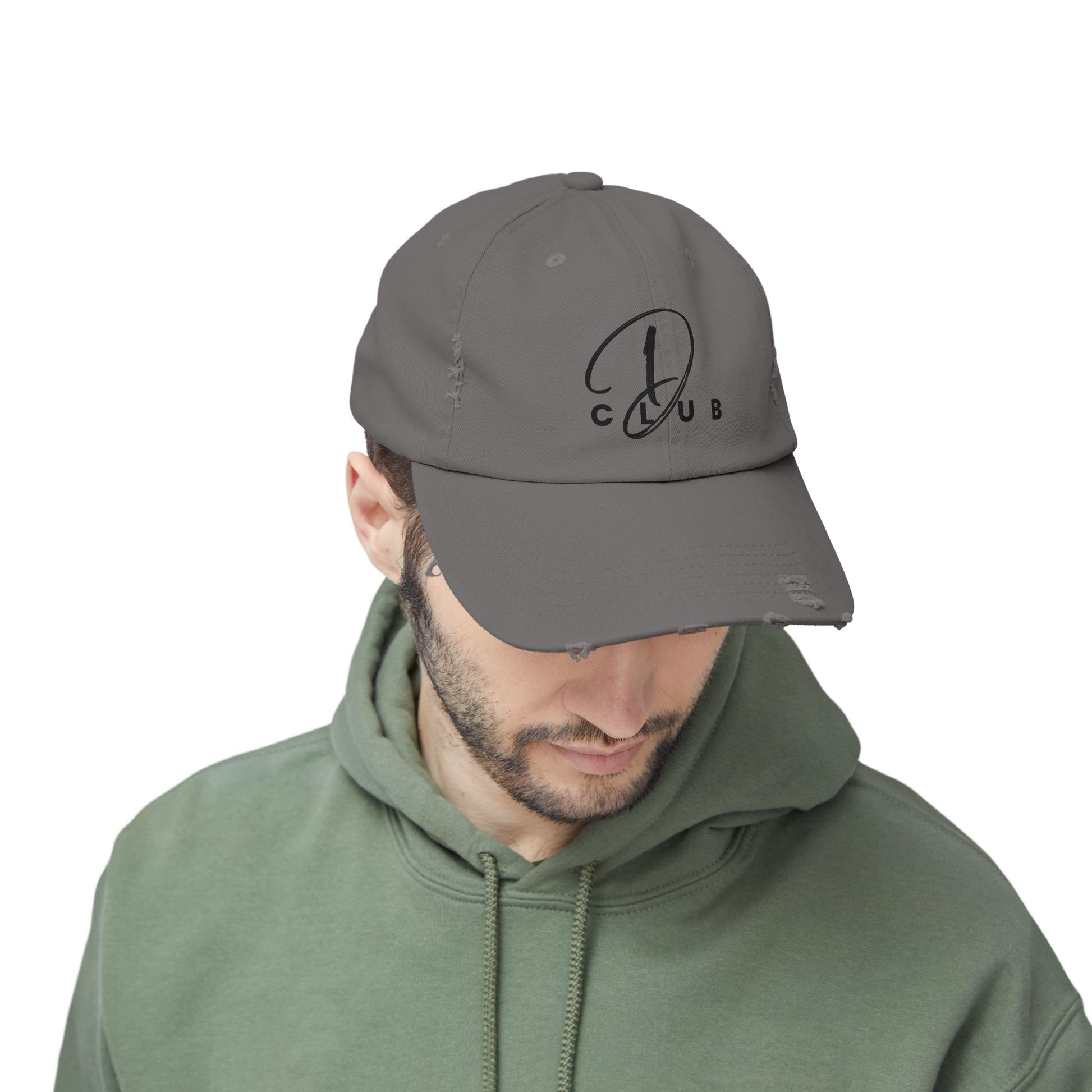 Unisex Distressed Cap, D Club style, Casual Wear, Gift for Friends, Everyday [...]