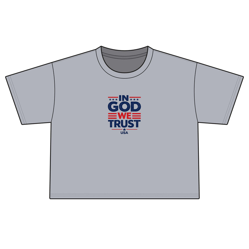 In God We Trust 4th of July Women's Boxy Tee