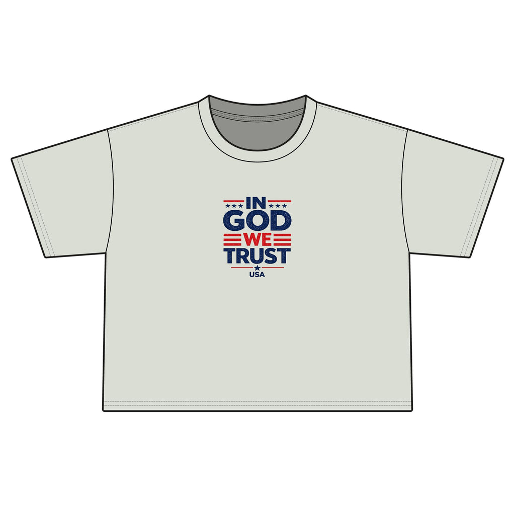 In God We Trust 4th of July Women's Boxy Tee