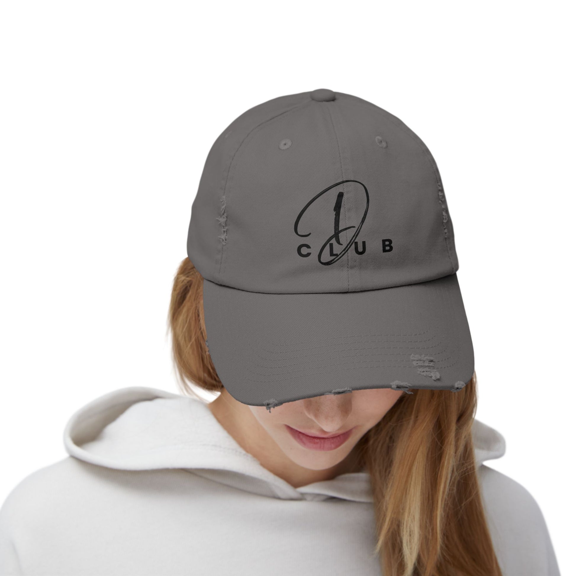 Unisex Distressed Cap, D Club style, Casual Wear, Gift for Friends, Everyday [...]