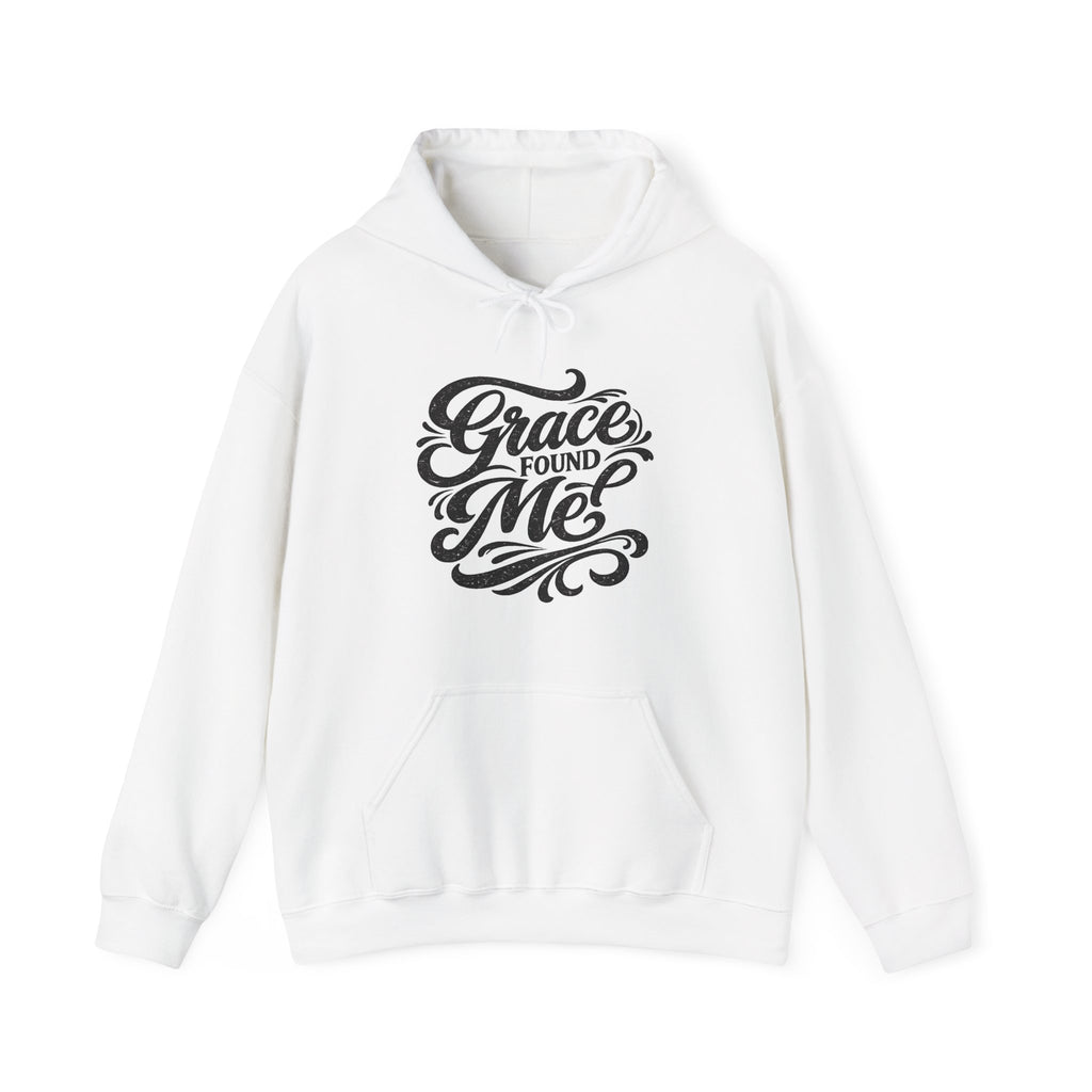 Grace Found Me Hoodie — Inspirational Christian Hoodie, Faith-Based Gift