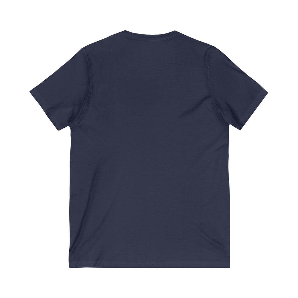 D Club V-Neck Tee, Unisex Graphic Tee, Casual Wear, Everyday Style