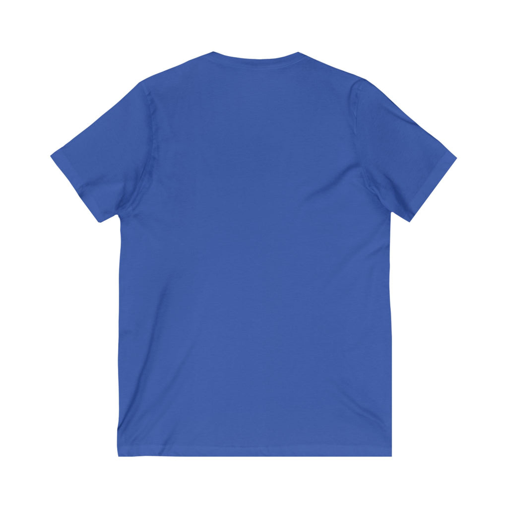 D Club V-Neck Tee, Unisex Graphic Tee, Casual Wear, Everyday Style