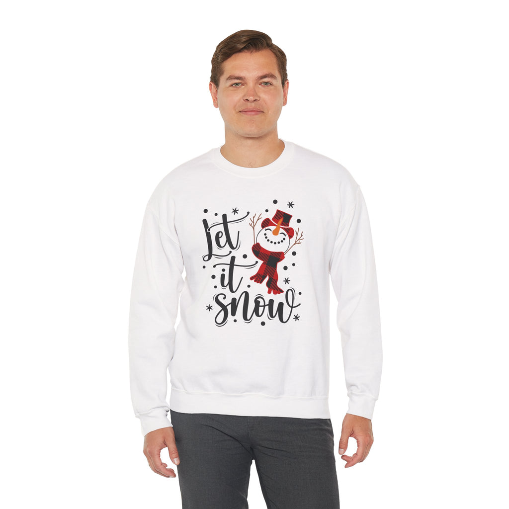 Let It Snow Sweatshirt for Cozy Winter Fun