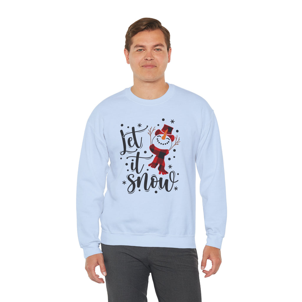 Let It Snow Sweatshirt for Cozy Winter Fun