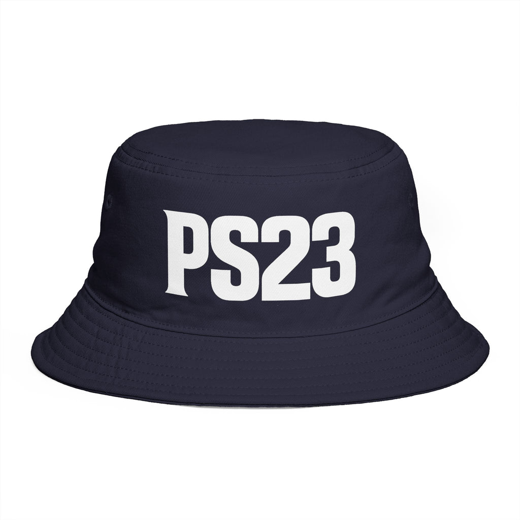 PS23, Psalm 23 Bucket Hat — Retro Streetwear Logo Hat