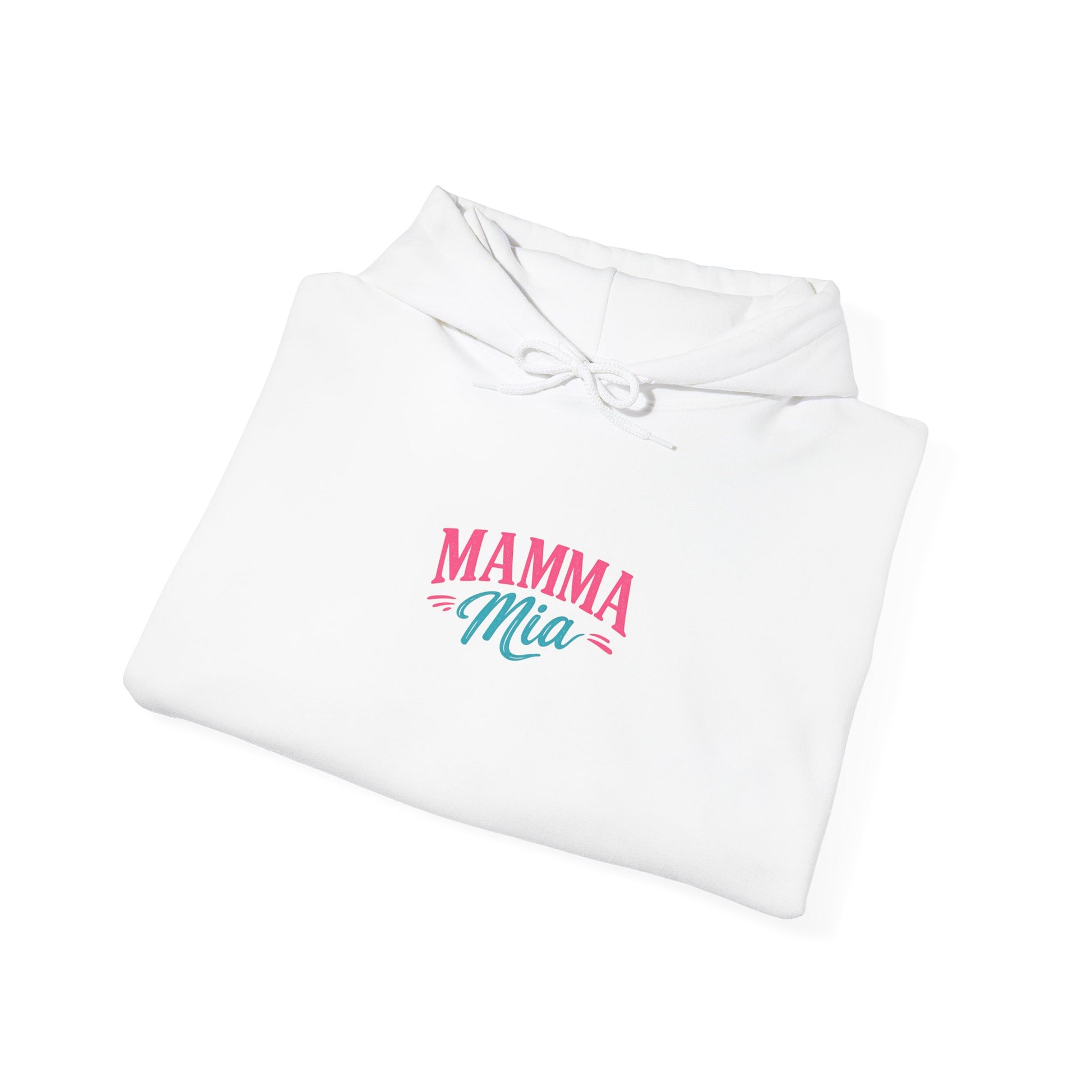 Mamma Mia Hoodie — Retro Script Mama Mother's Day Sweatshirt Gift