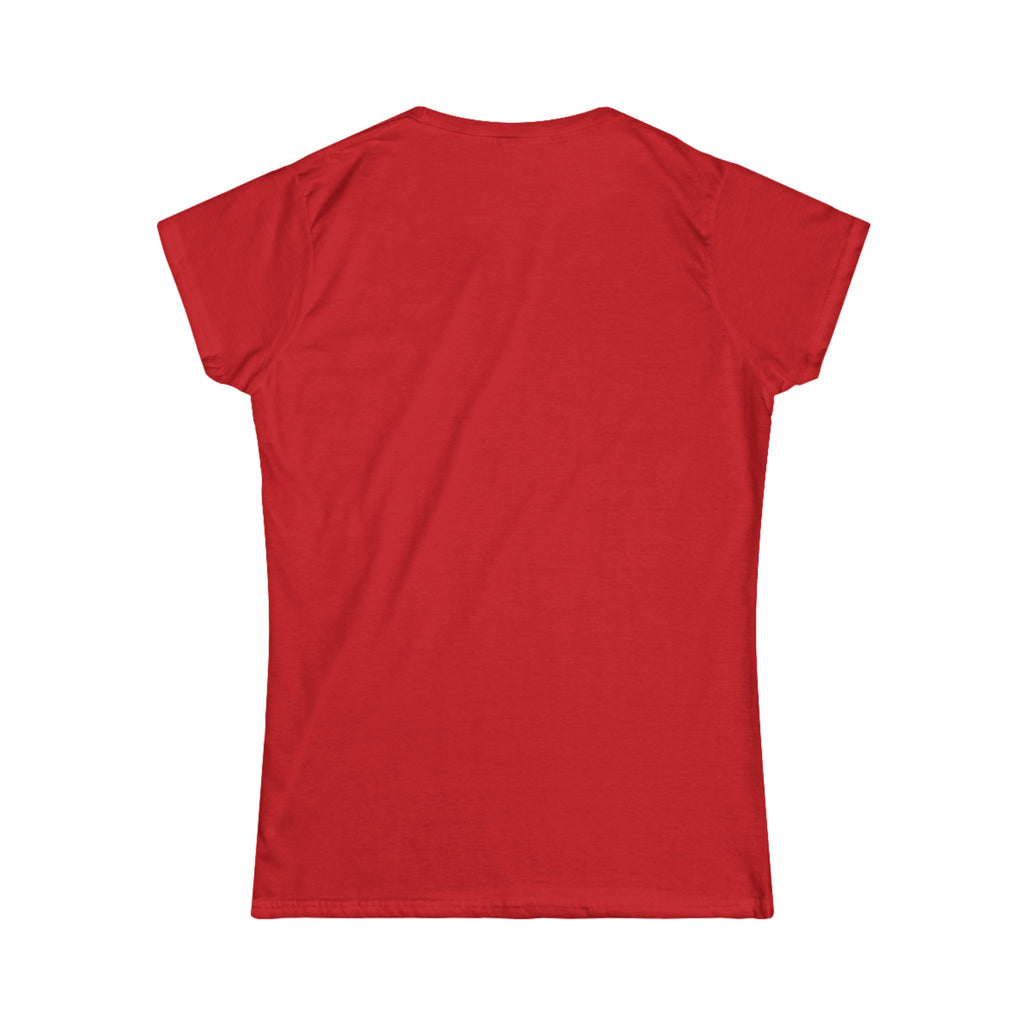 Women's Minimalist Softstyle Tee, Casual Top, Everyday Wear, Gift for Her, Comfortable Fashion | Faith-based , "God is in it" women T-shirt
