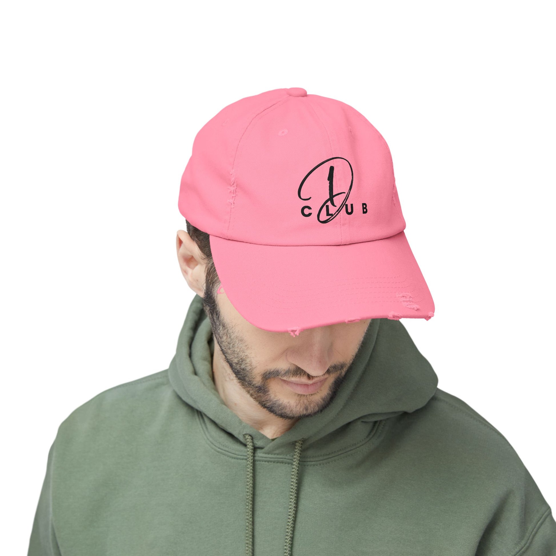 Unisex Distressed Cap, D Club style, Casual Wear, Gift for Friends, Everyday [...]