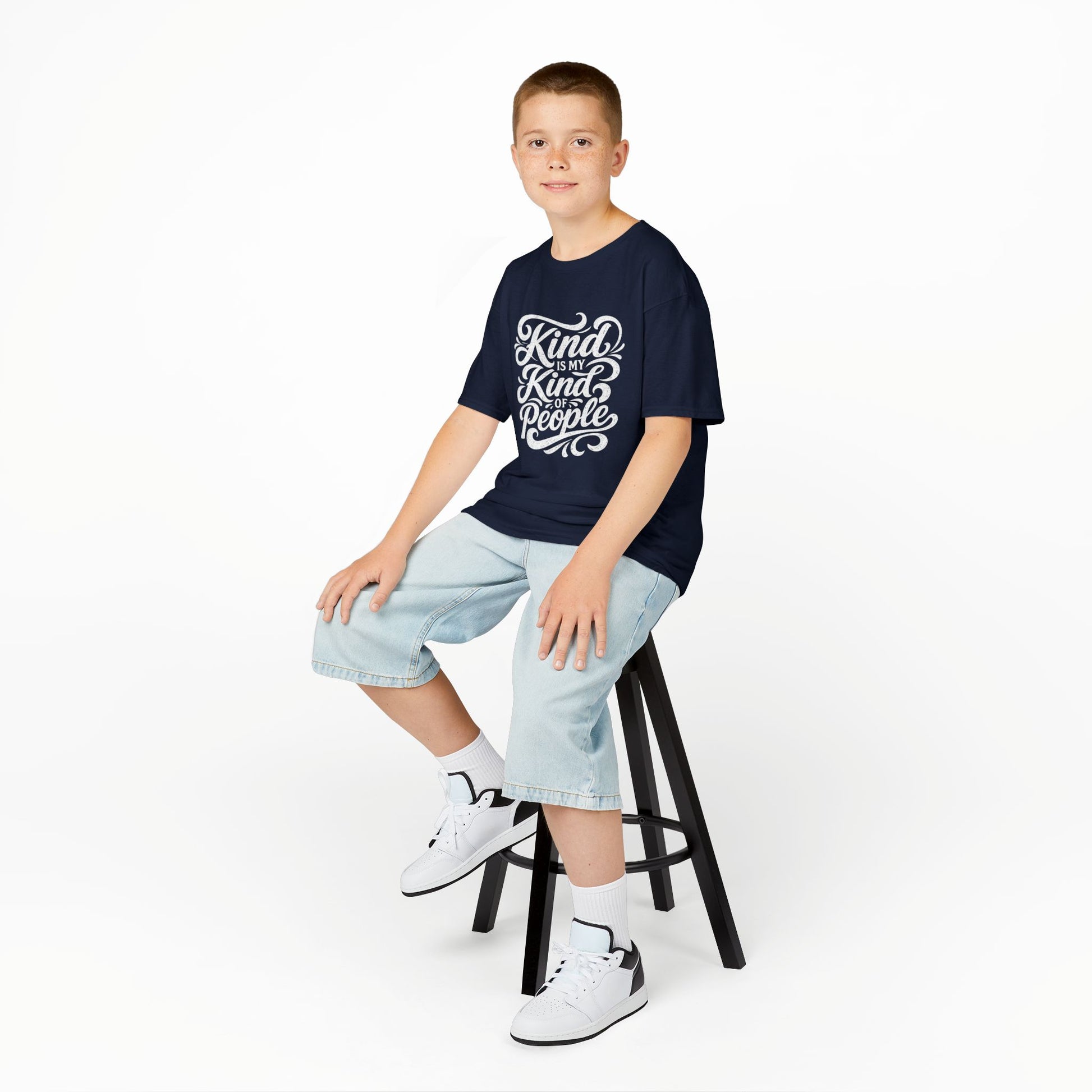 Kids T-Shirt - "Child of God" Vertical Cross Design