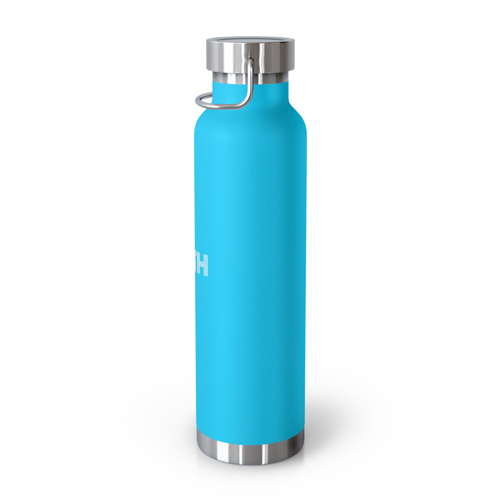 Faith Cross 22oz Insulated Water Bottle — Copper Vacuum Thermal Flask