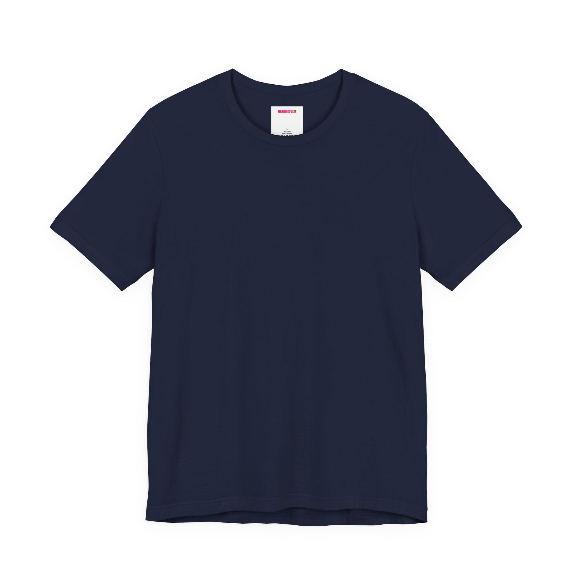 Customizable Unisex Jersey Short Sleeve Tee - Relaxed Fit Casual T-Shirt, Ideal for Everyday Wear, Perfect for Gifts, Festivals, and Celebrations