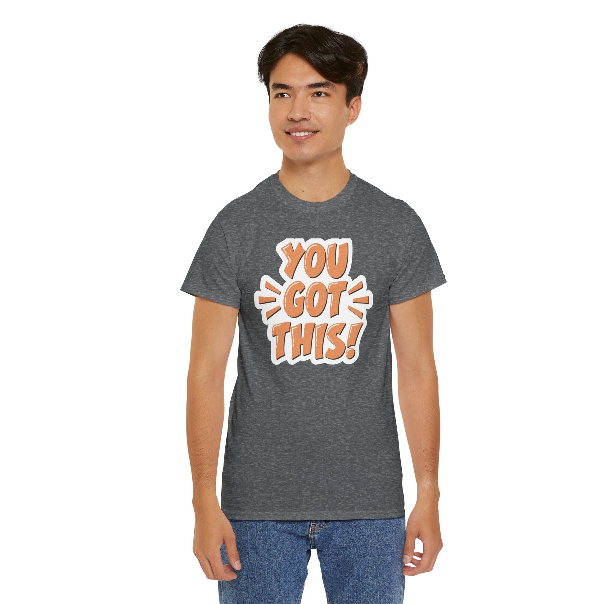 Customizable, Unisex Heavy Cotton Tee - Casual Comfort Shirt for All Occasions, Gift for Friends, Everyday Wear, Summer Style, Cozy Casuals