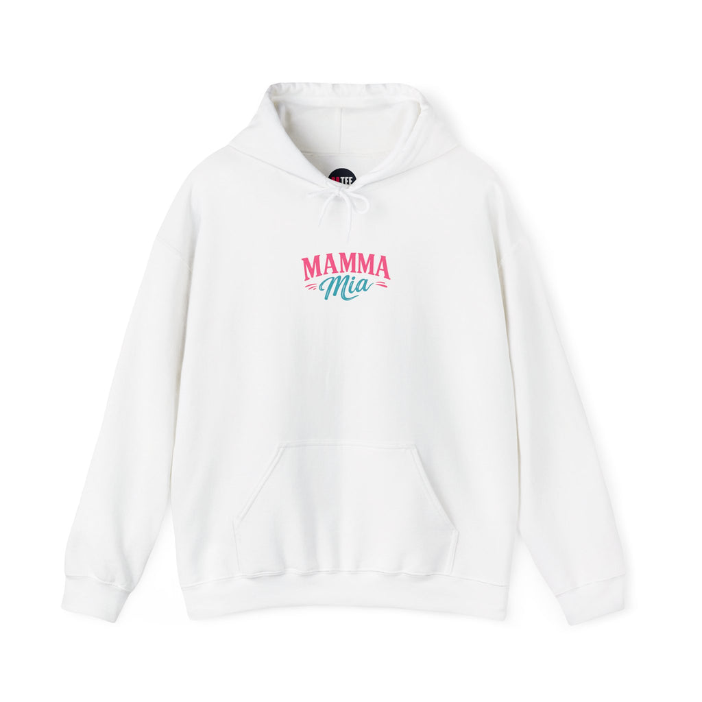 Mamma Mia Hoodie — Retro Script Mama Mother's Day Sweatshirt Gift