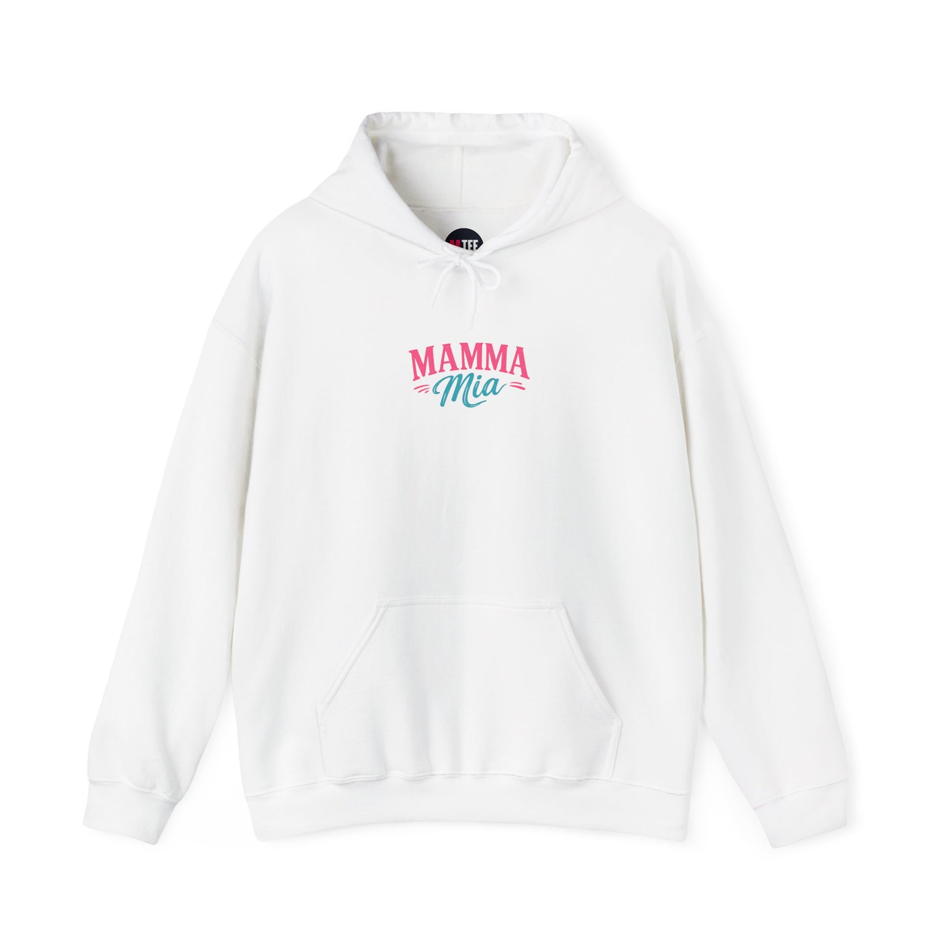 Mamma Mia Hoodie — Retro Script Mama Mother's Day Sweatshirt Gift