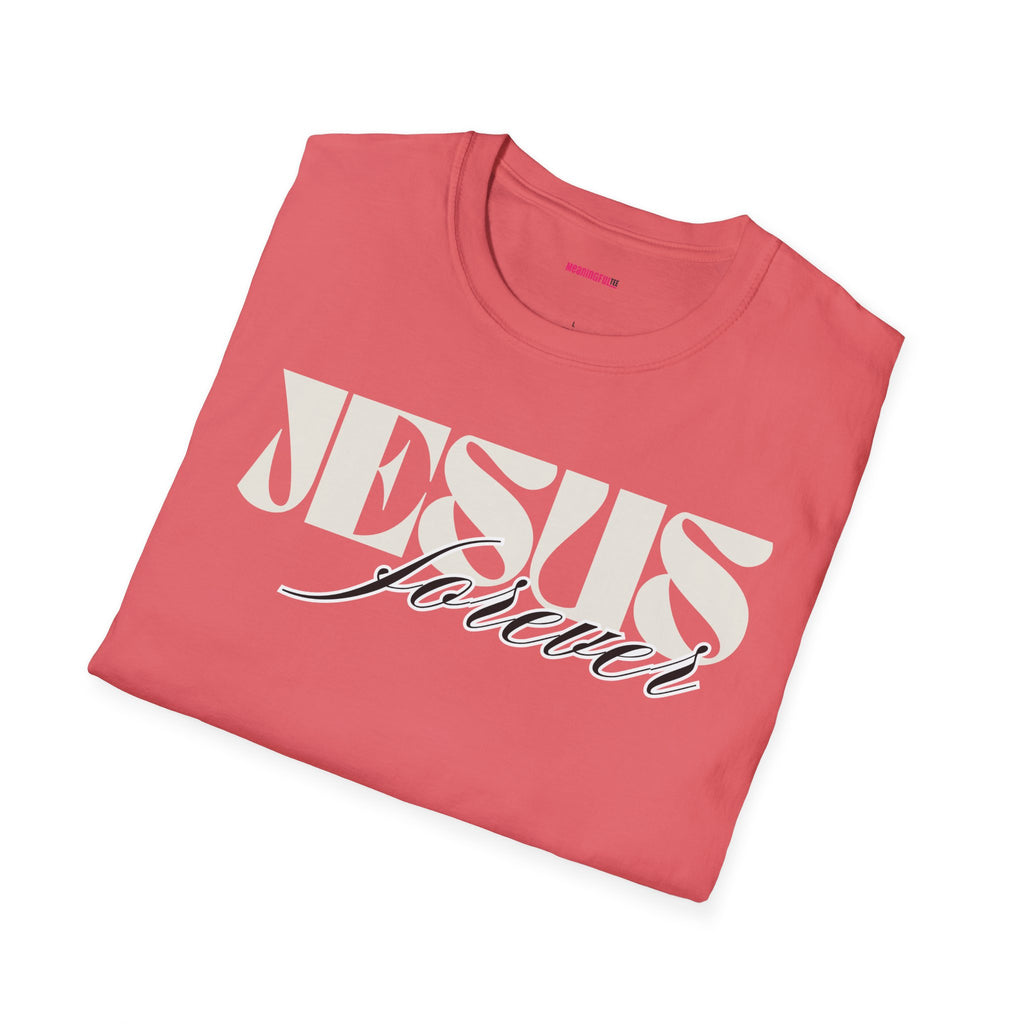 Jesus Forever Unisex T-Shirt | Comfy Casual Tee for Every Occasion, About Jesus Graphic, Classic fit