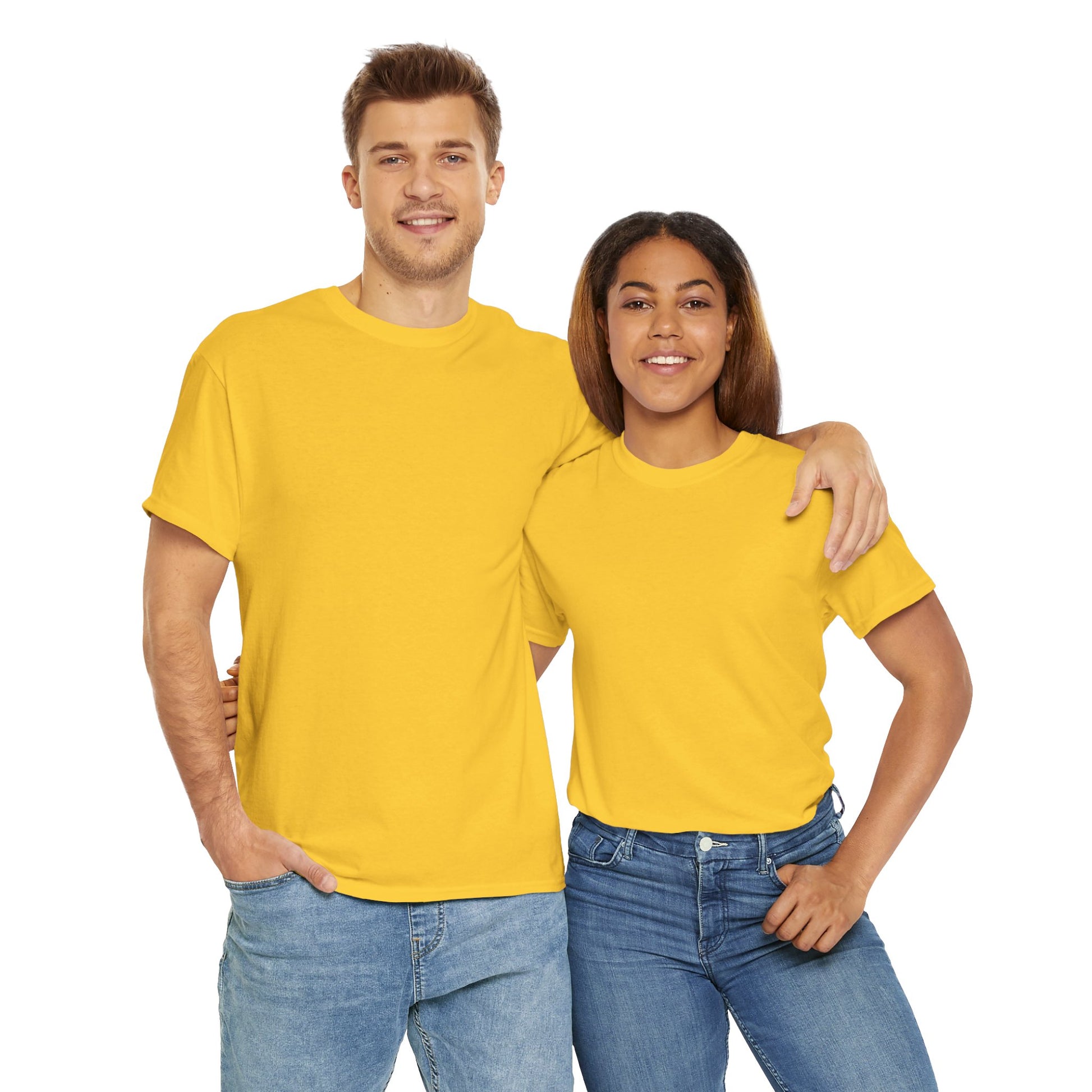 Customizable Unisex Heavy Cotton Tee - Comfortable Casual Wear, Perfect for Everyday Style, Gift for Friends, Summer Outfits, Relaxed Vibes