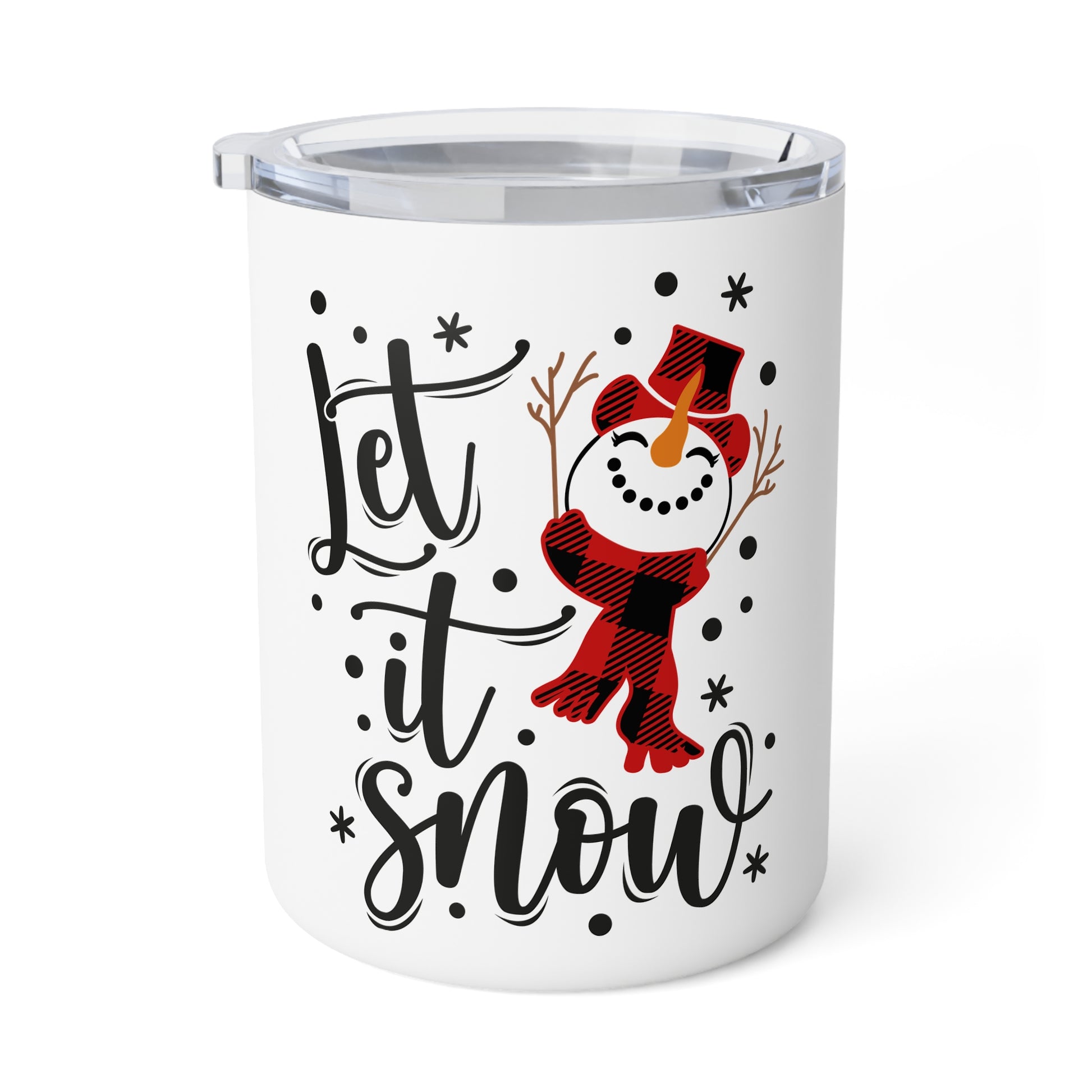 Snowman Holiday Insulated Coffee Mug, 10oz