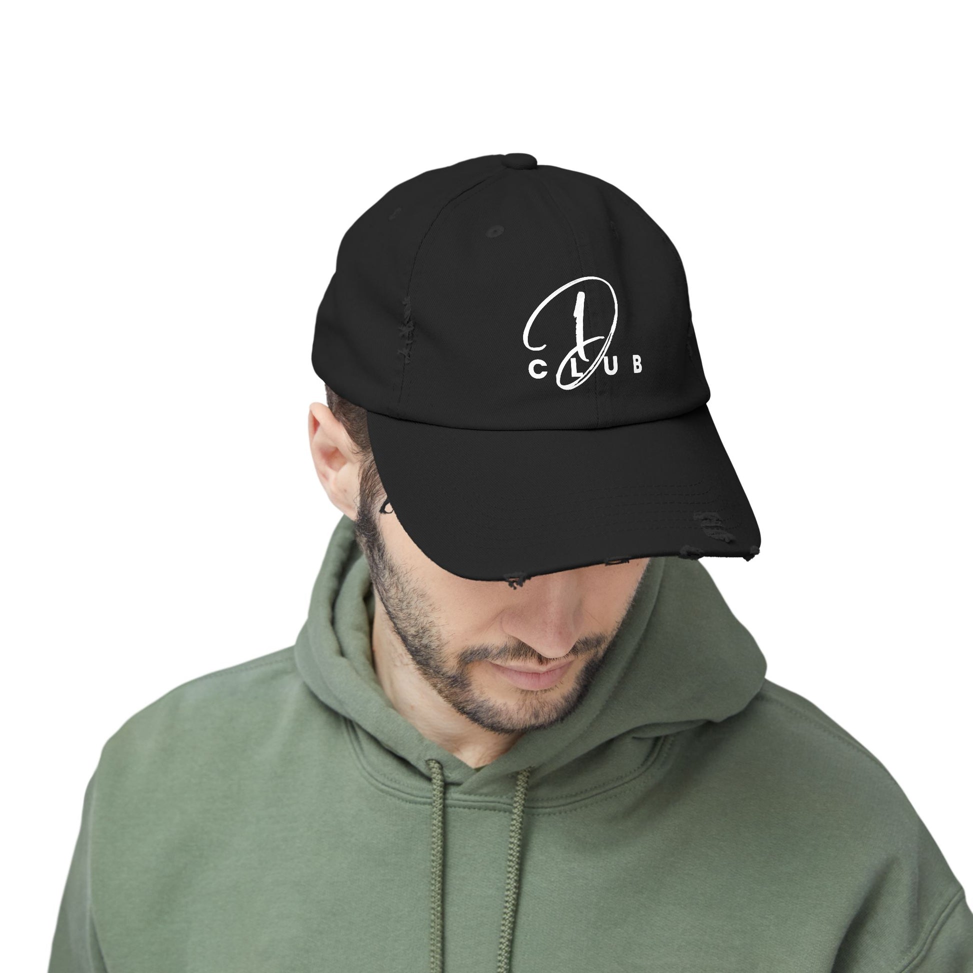 Unisex Distressed Cap, D Club style, Casual Wear, Gift for Friends, Everyday [...]