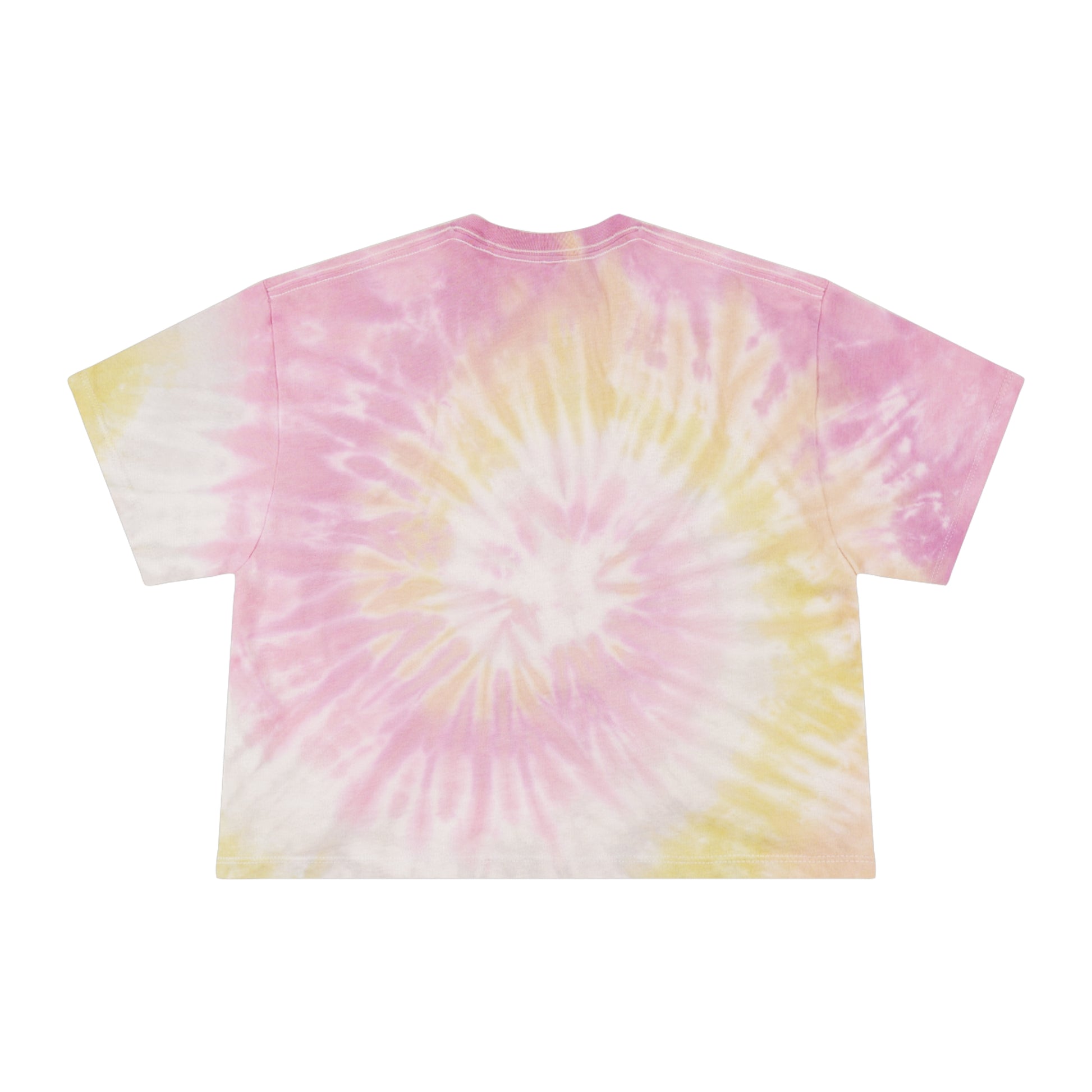 Women's Tie-Dye Crop Tee - Chill Vibes, Boho Style, Festival Fashion, Summer Essential, Unique Gift