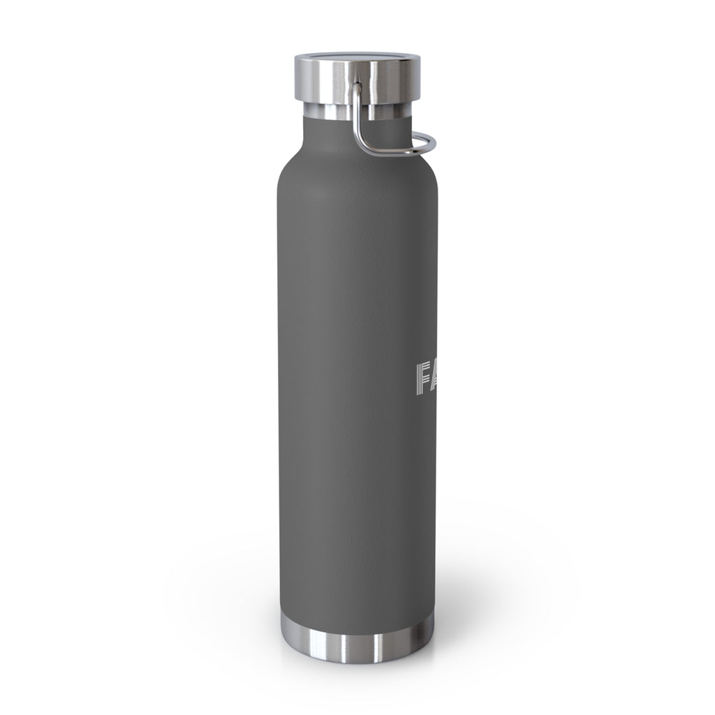 Faith Cross 22oz Insulated Water Bottle — Copper Vacuum Thermal Flask