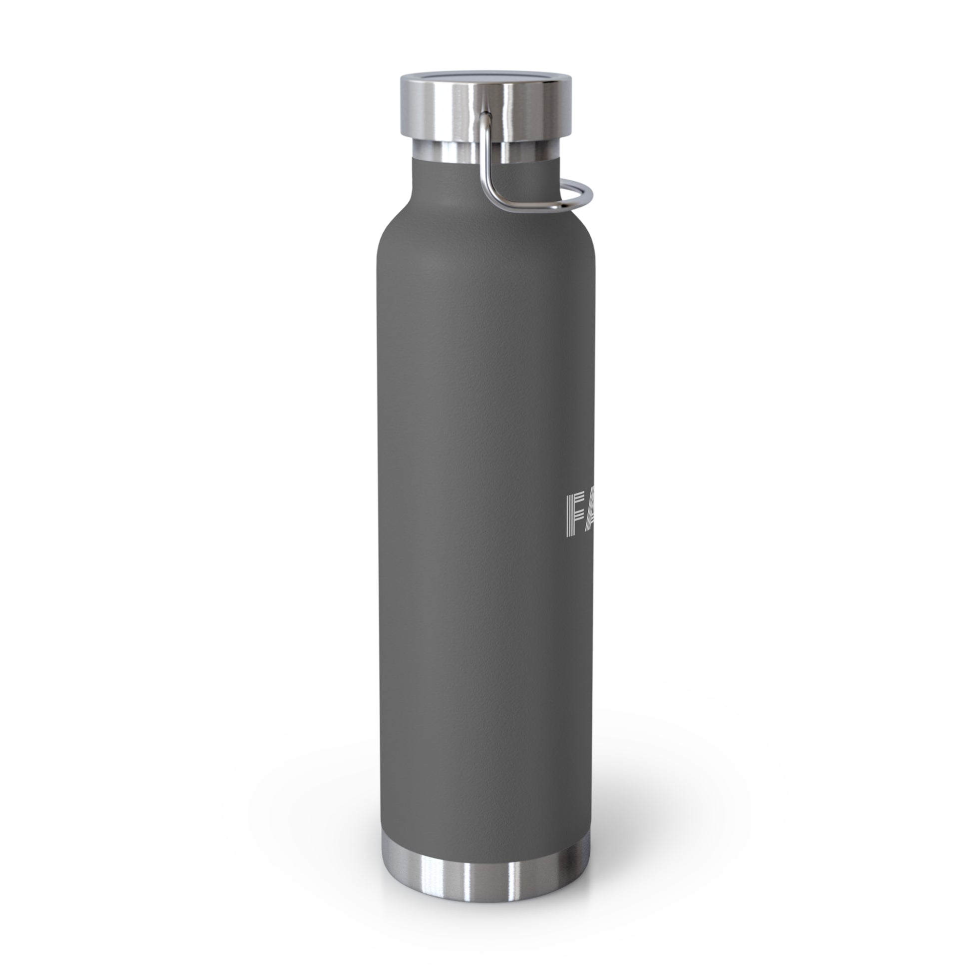 Faith Cross 22oz Insulated Water Bottle — Copper Vacuum Thermal Flask