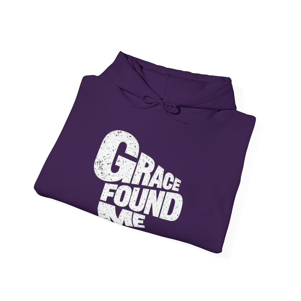 Copy of Grace Found Me Hoodie — Inspirational Christian Hoodie, Faith-Based Gift